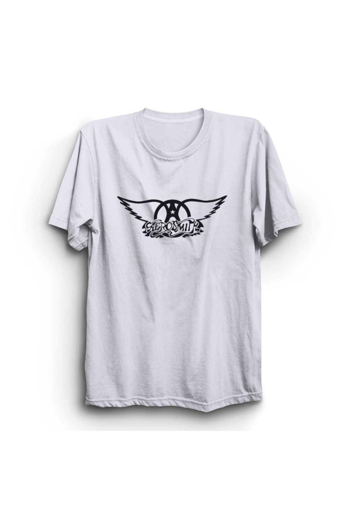The Fame-Aerosmith, Text Logo, Rock Metal Band T-Shirt 1