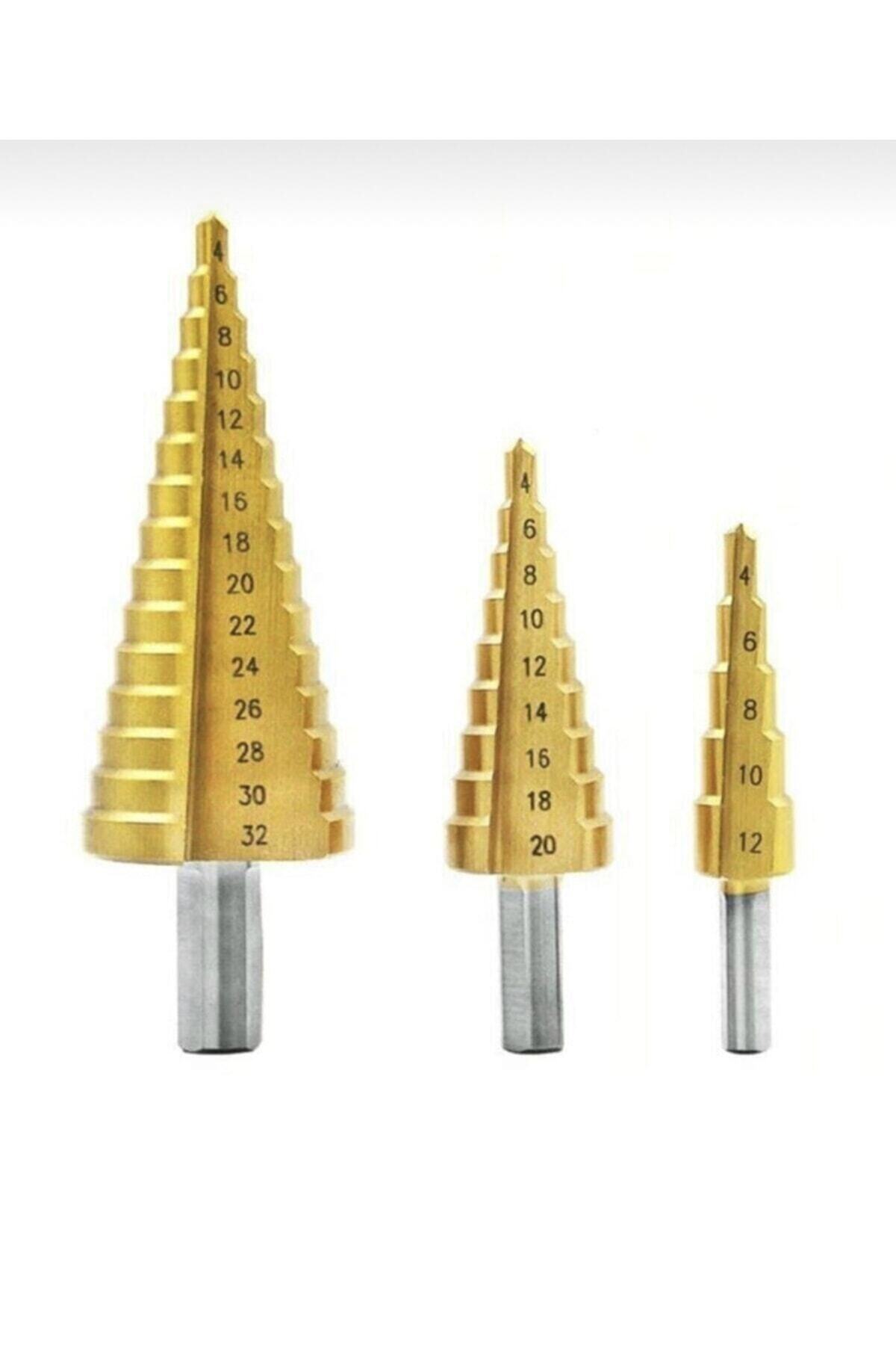 Emka 3'lü Kademeli Panc Birinci Kalite Matkap Uç