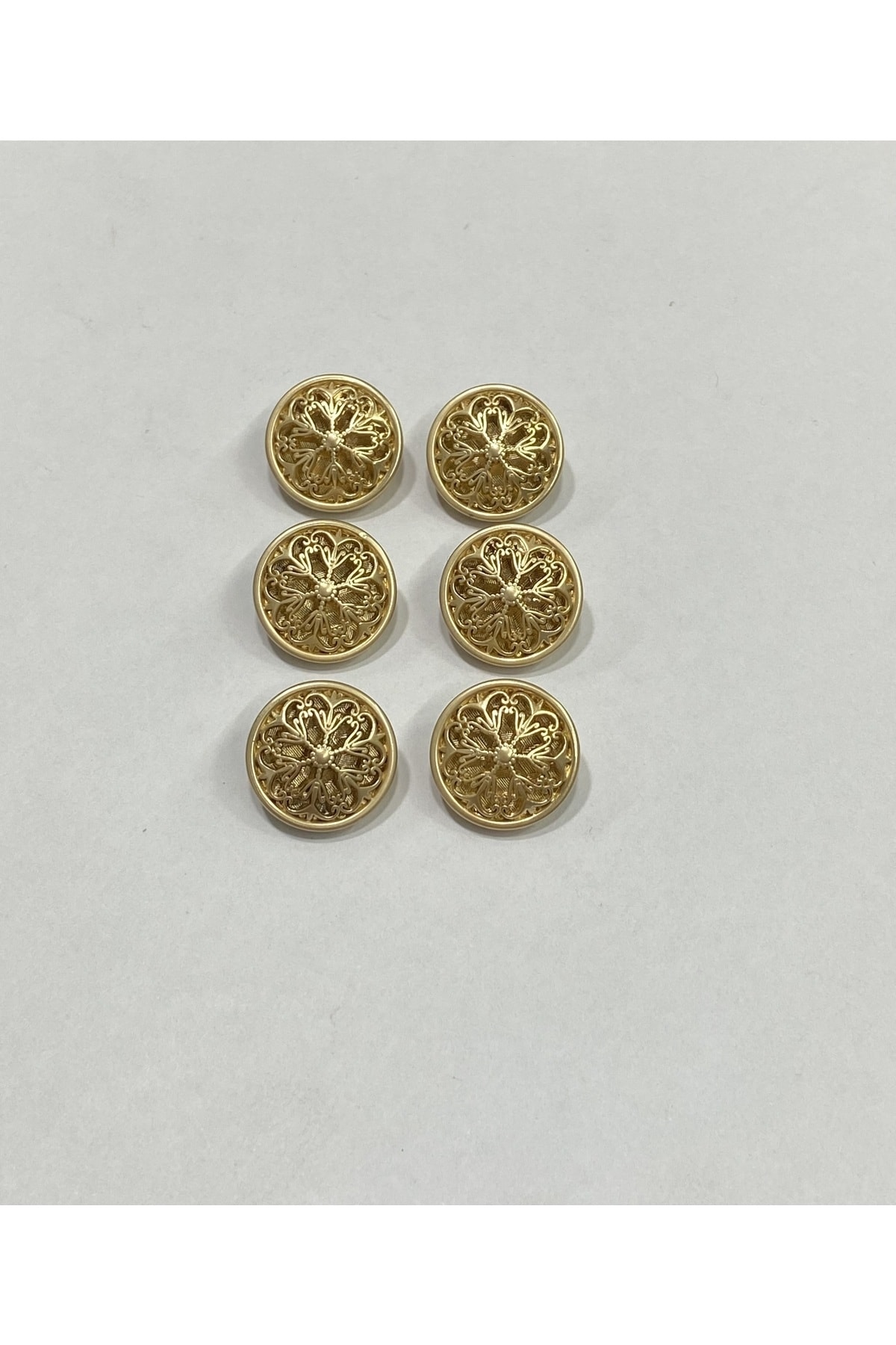 Cardigan vest button / design button / special plated button / Matte gold set of 6