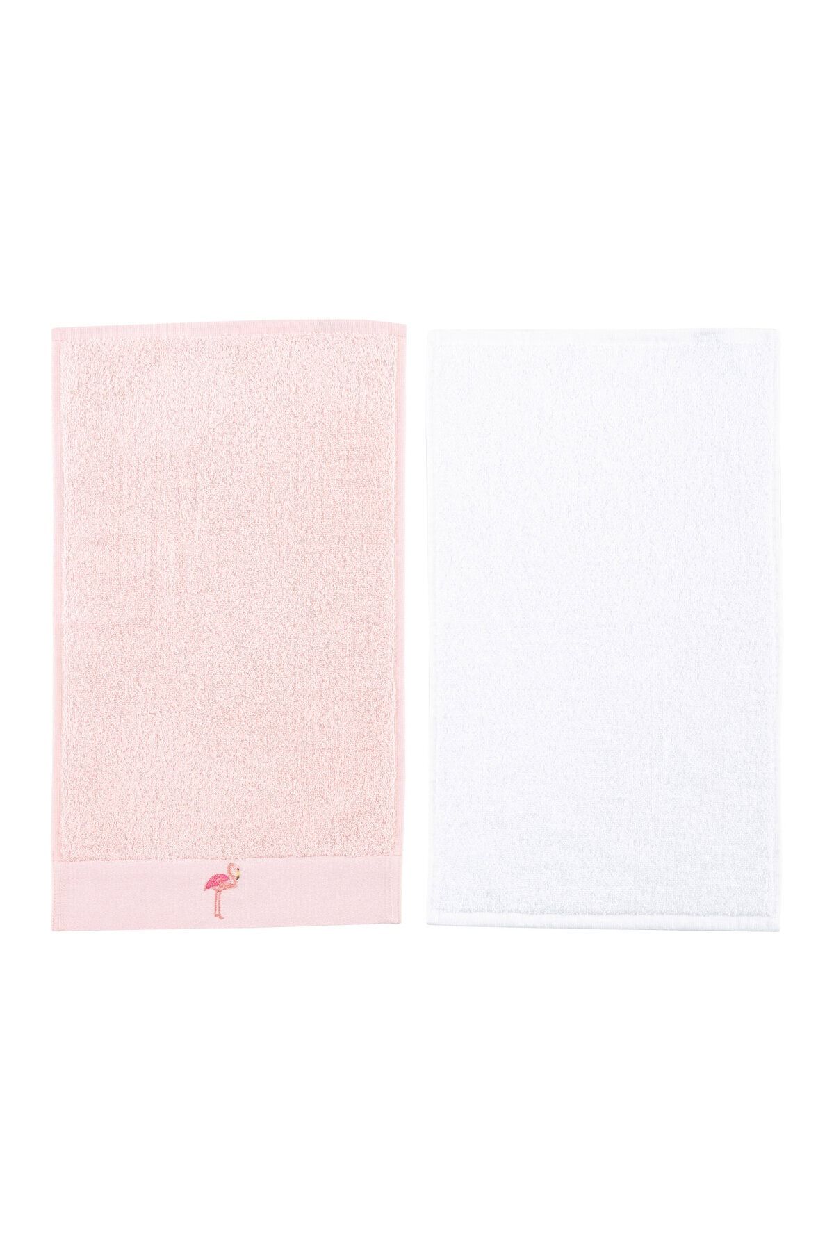 LC Waikiki-Bestickte Baumwollhandtücher im 2er-Pack, 30 x 50 cm 5
