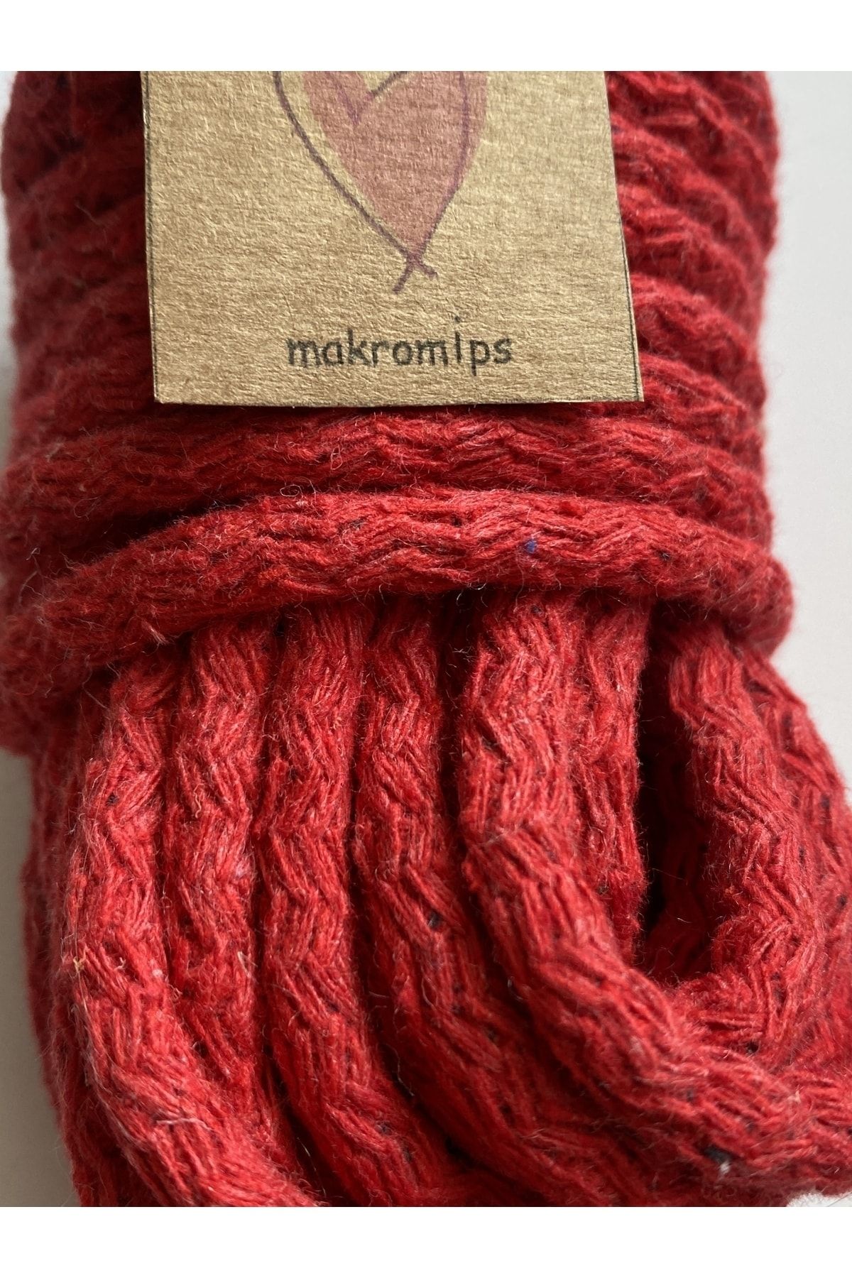 Makromİps-MAKROME STRING - Βαμβακερό υφαντό 10 μέτρων με δυνατότητα ραφής, σχοινί από ψάθινη γιούτα και κορδόνι Kaykan Hobby String 1