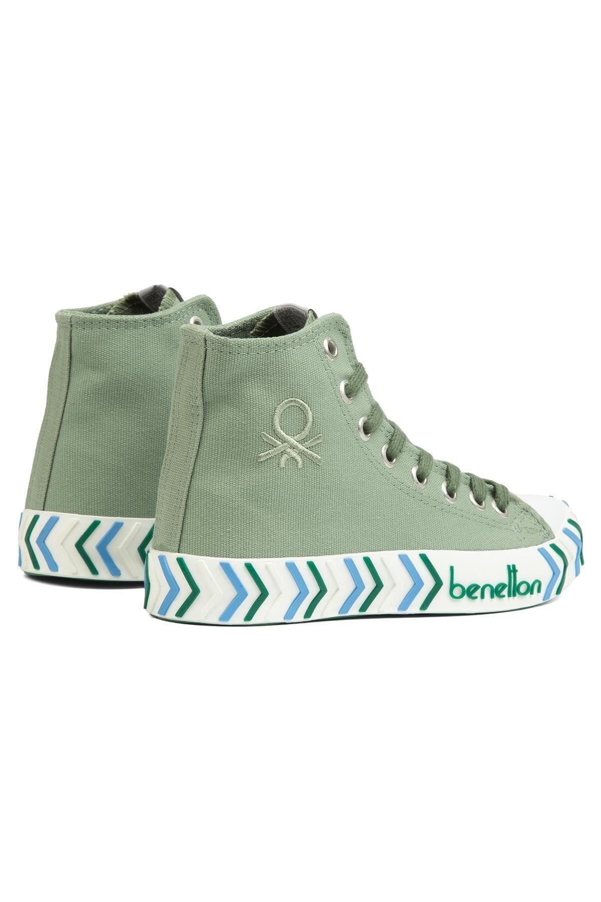 Benetton-Bn-90625-Light Green - Women's Sneakers 4