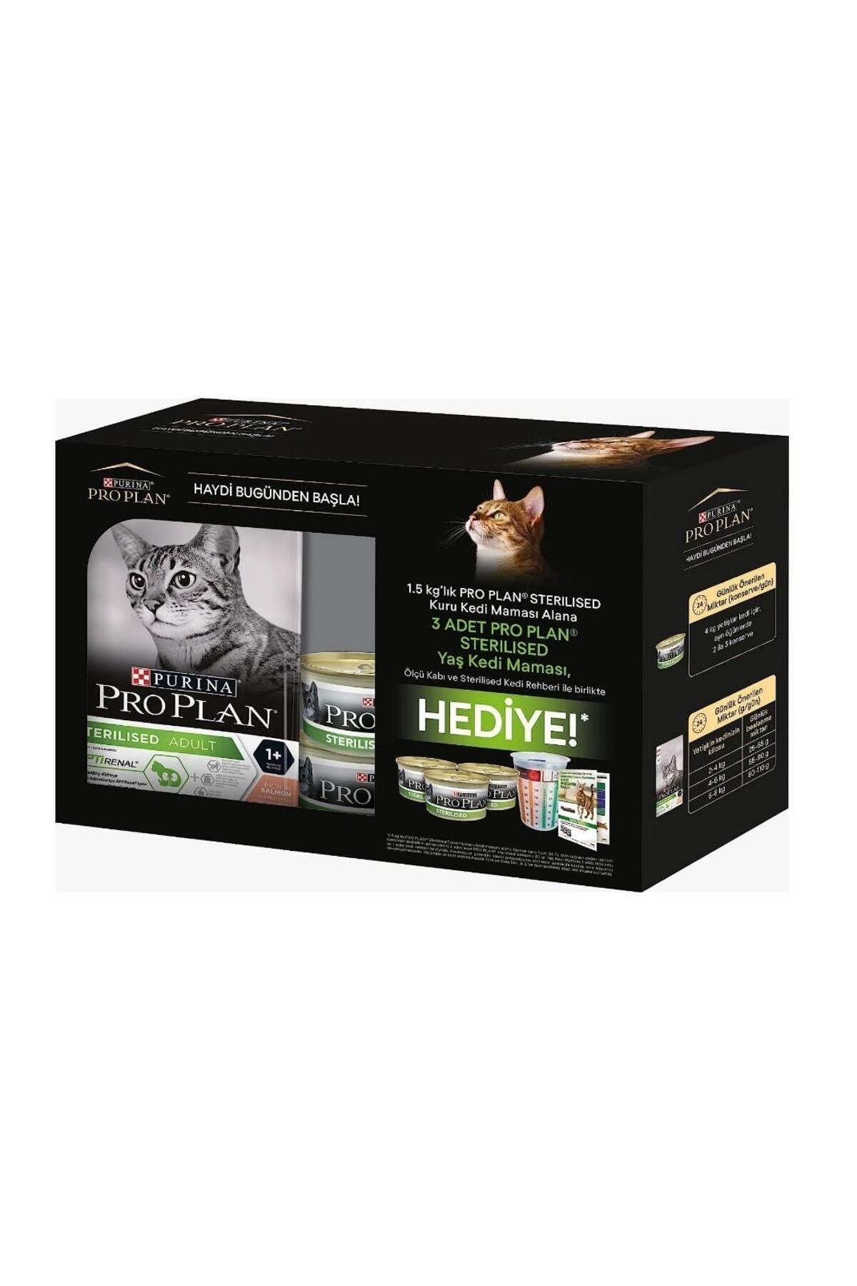 Pro Plan Pro Plan Sterilised Somon Yetişkin Kedi Maması 1,5 Kg + Hediye ...