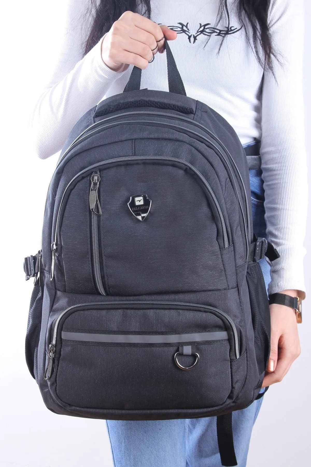 Relaxion-Unisex School Backpack Student Daily Travel Holiday Sports Hiking Travel Travel Camping Daily 2