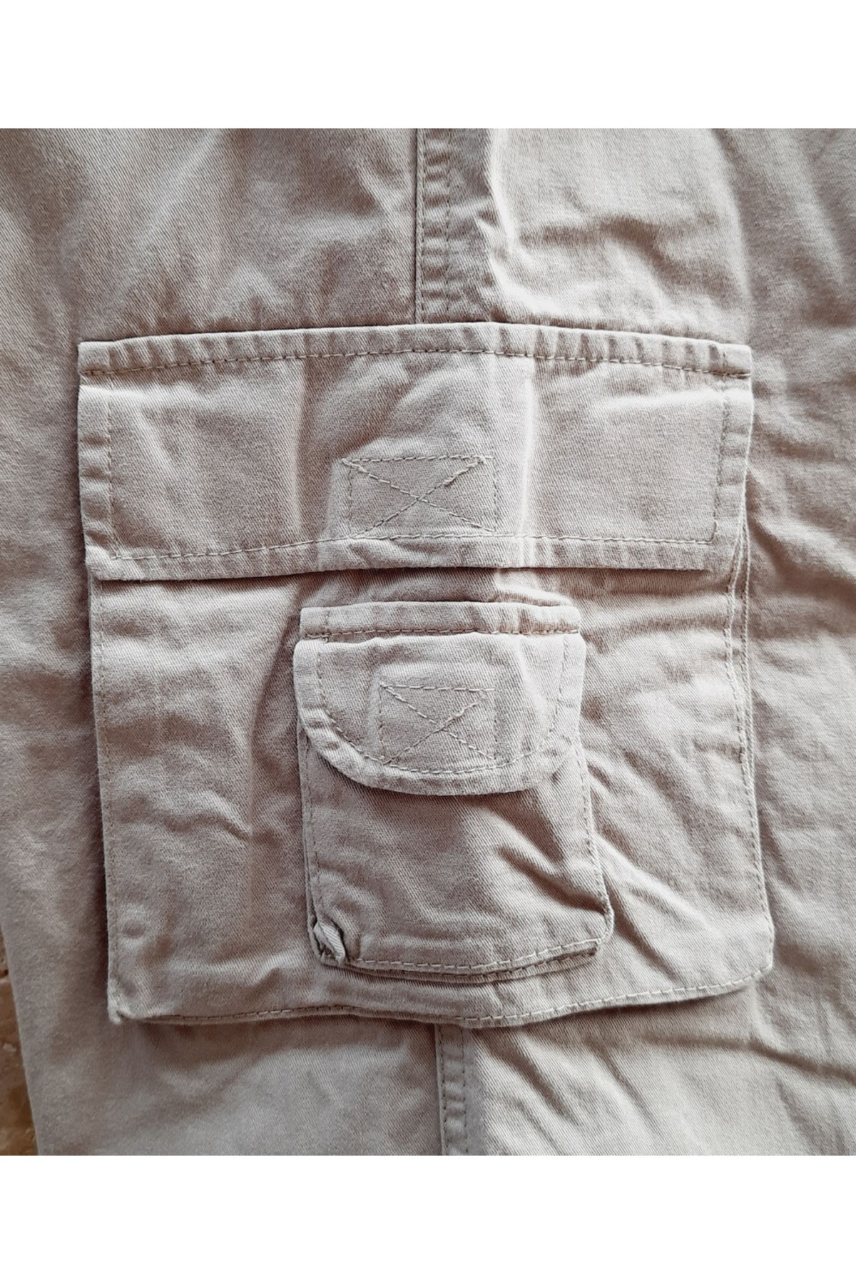 شلوار مردانه بژ SEAJEANS | 6996 اورجینال - تصویر 6