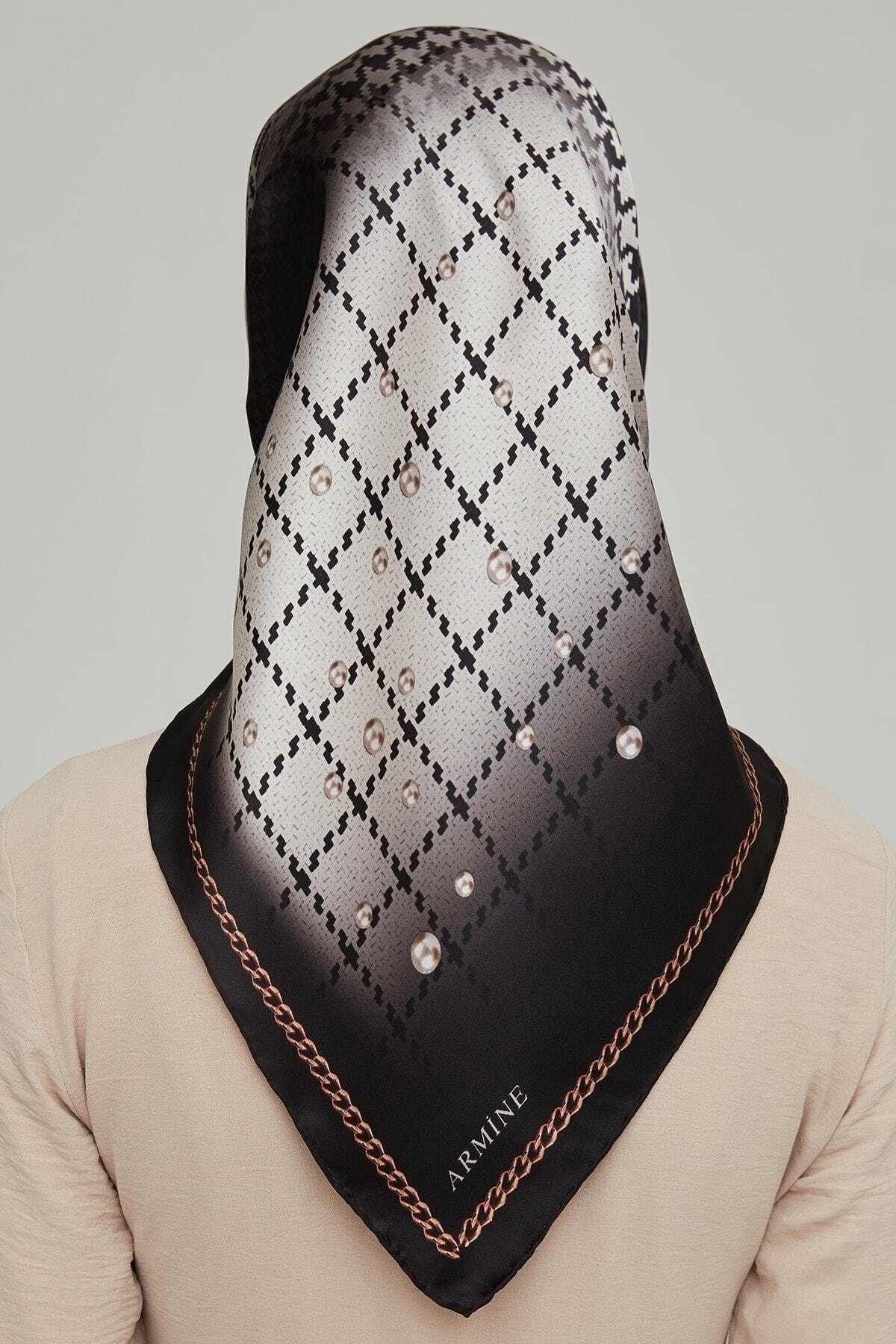 روسری زنانه آرمینه | E21KA8612D04 Armine - Image 4