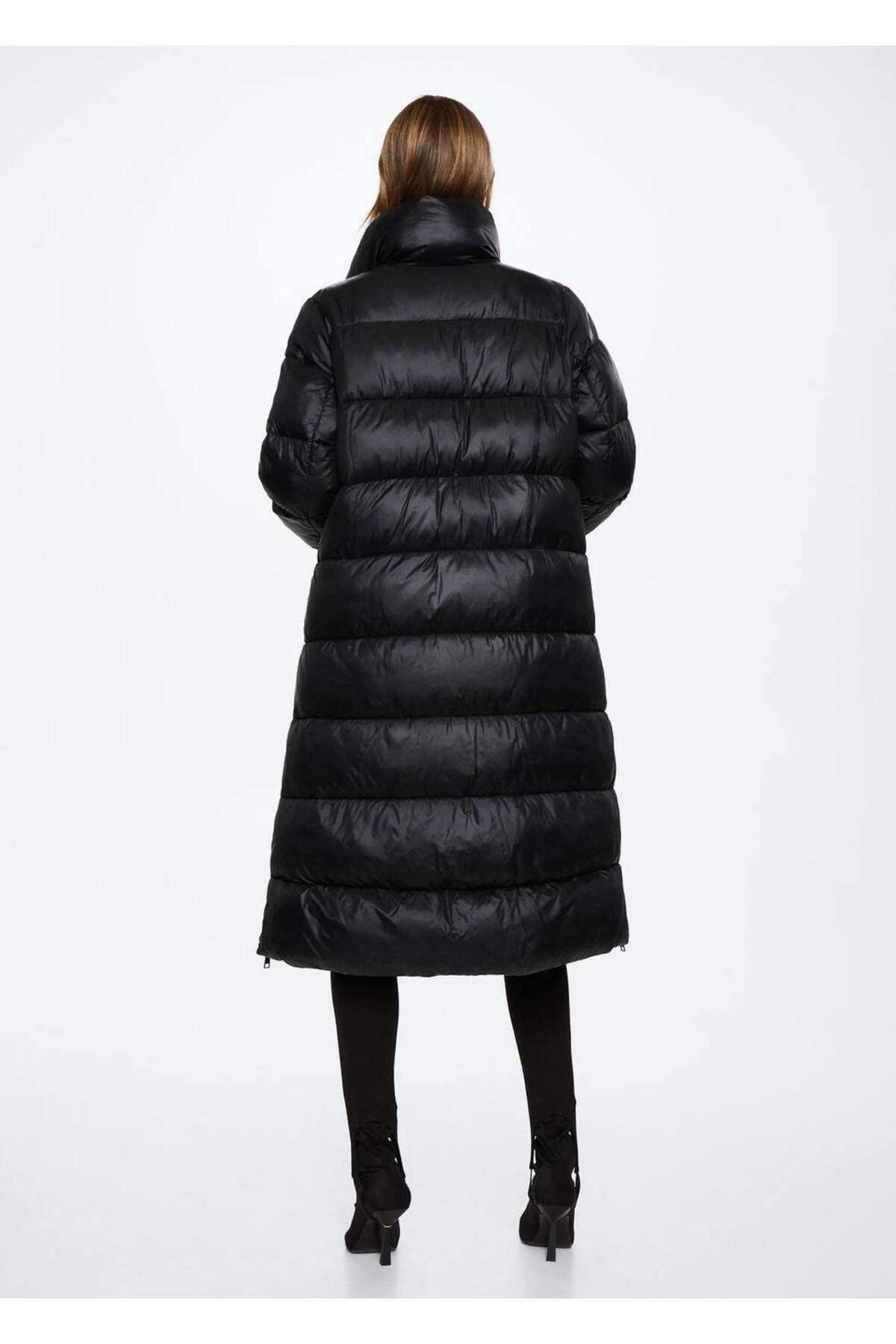 MANGO Woman-Gesteppter Langanorak 4