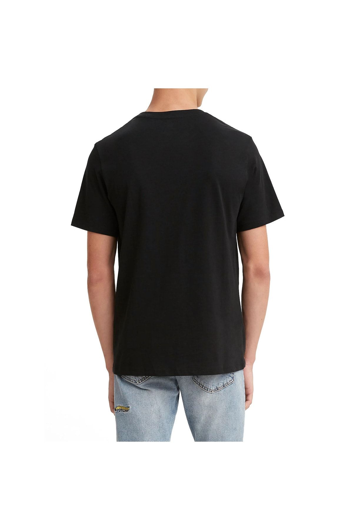 تی شرت مشکی مردانه SS کلاسیک Poket Tee اورجینال Levi's
