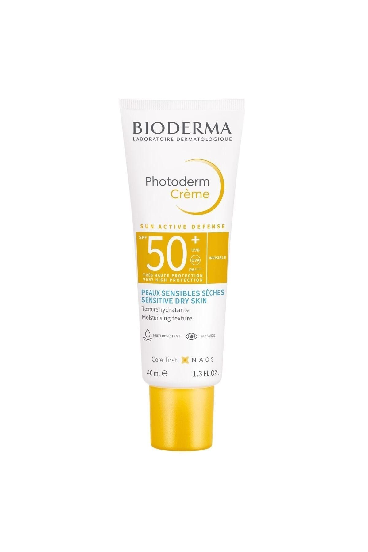 کرم ضد آفتاب مرطوب کننده عمیق پوست های خیلی خشک Photoderm Spf50 40 میلی لیتر، Bioderma