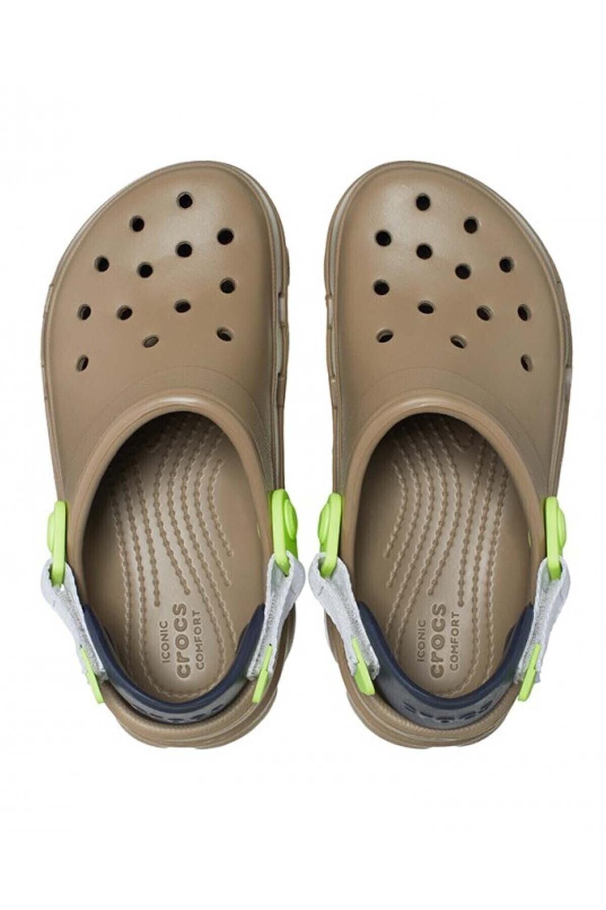 دمپایی چند رنگ مردانه و زنانه کلاسیک 207458 2F9 قهوه ای 28 35 Crocs