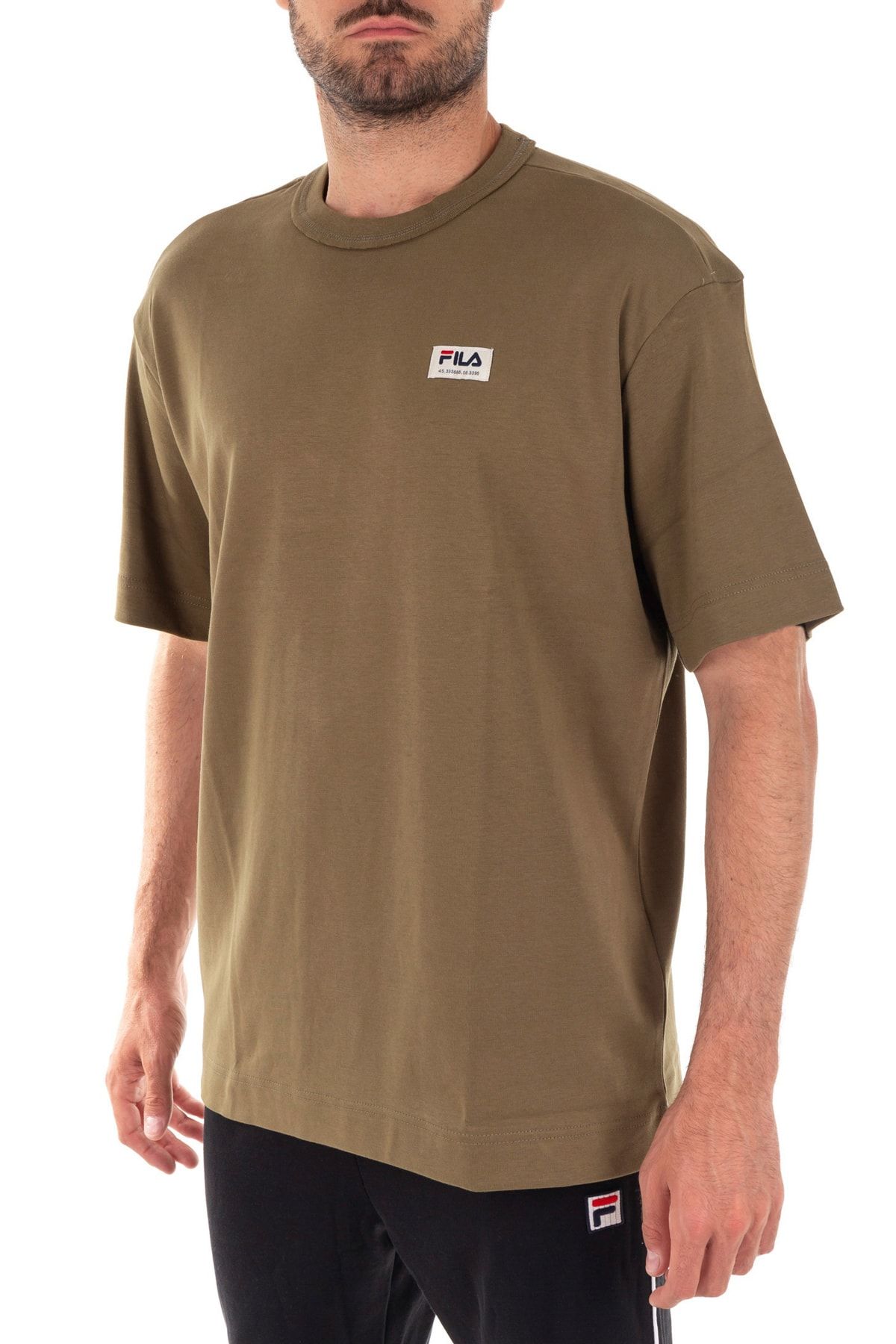 Fila Men s BURNT OLIVE T shirt Trendyol