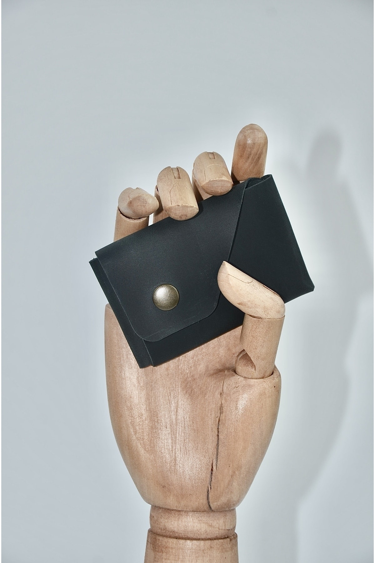 Handmade Genuine & Genuine Leather Folding Practical Card Holder/personalized Gifts/souvenirs