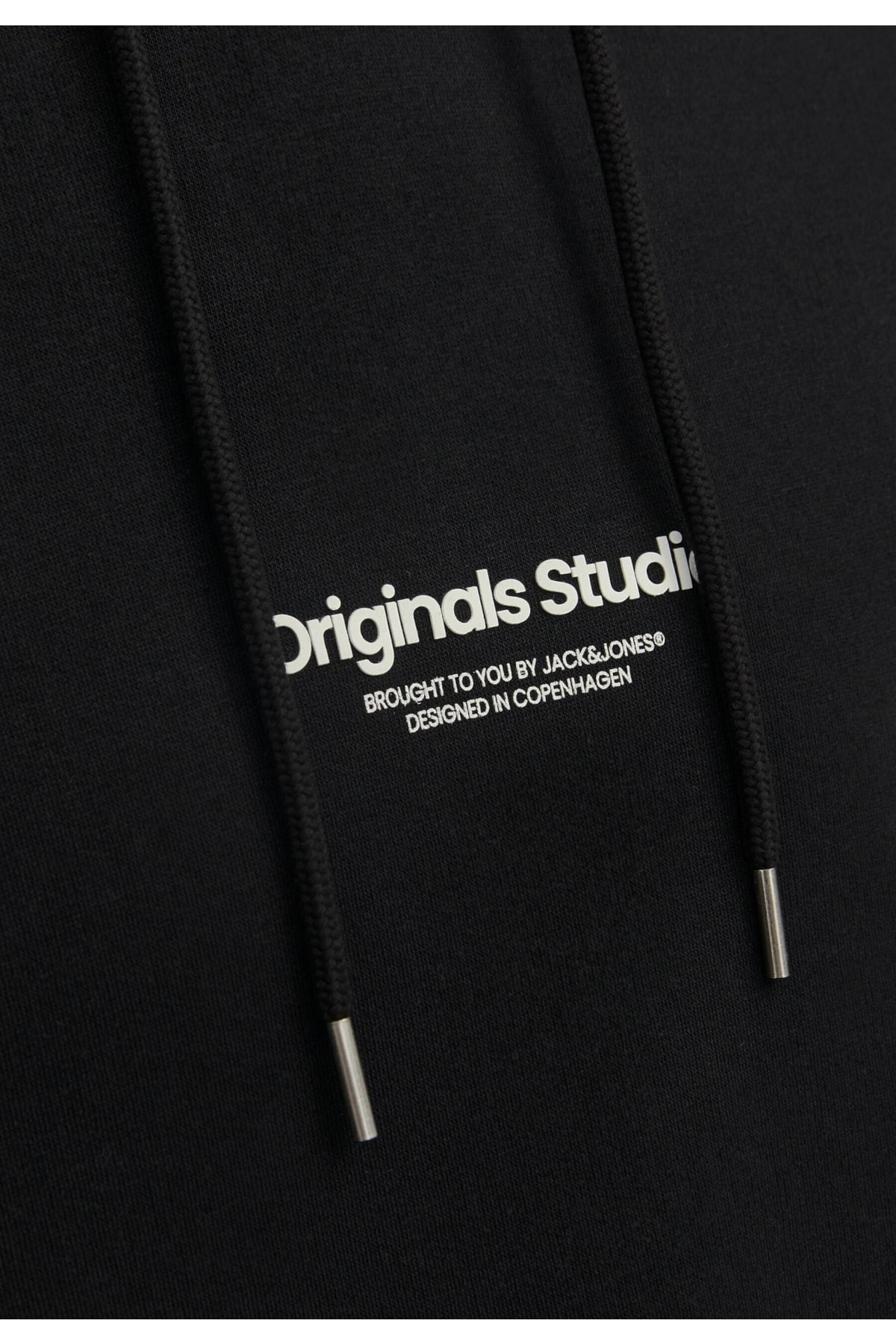 سویشرت مردانه مشکی جک اند جونز | p-zal-rost-2023-115 اورجینال - تصویر 5