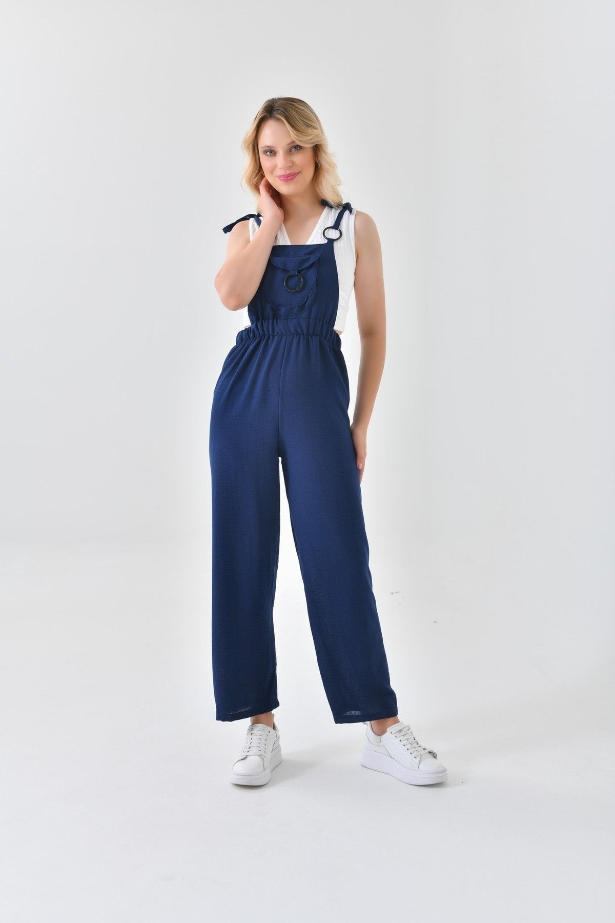 Pocket jumpsuit sales