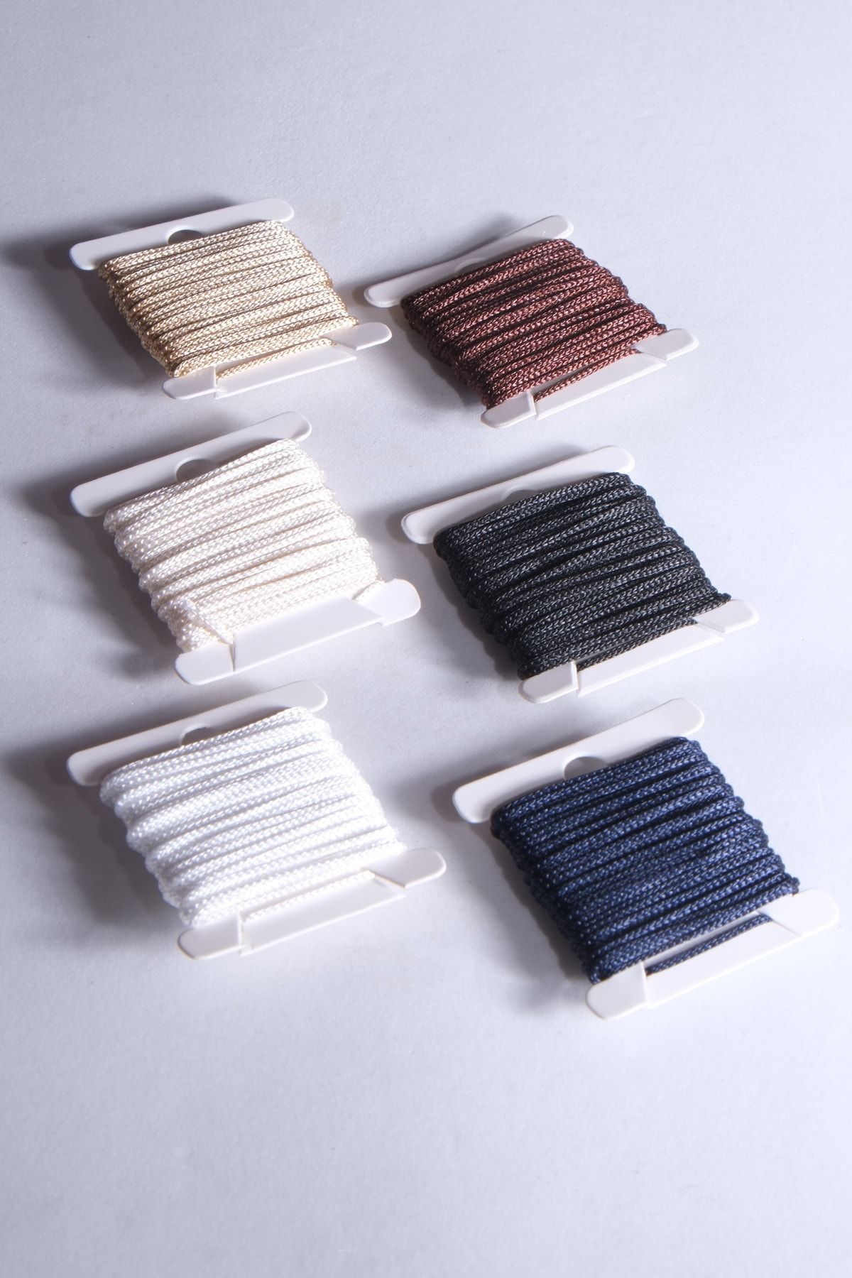 1 Mm 3 Metre 6 Renk Paraşüt Ipi (TOPLAM 18 METRE) Makrome Bileklik Kolye Takı Tasarım Ipi