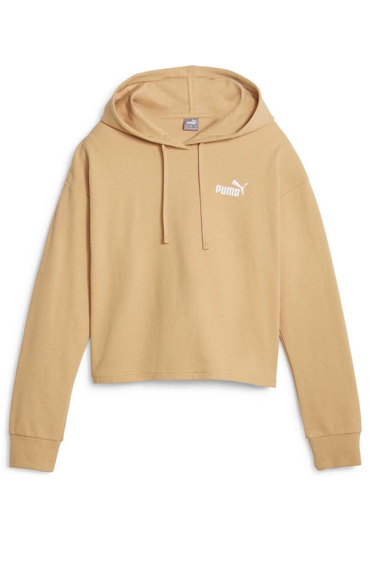 Puma cropped new arrivals hoodie