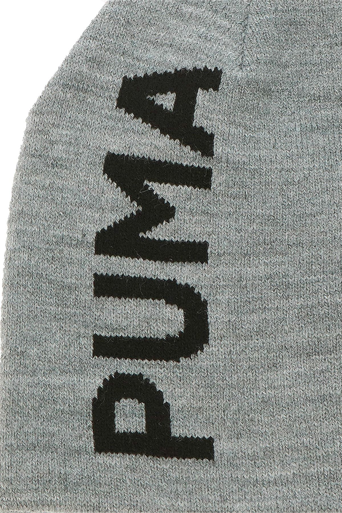 کلاه بافتنی خاکستری مردانه و زنانه Ess کلاسیک Cuffless Beanie Beret Puma