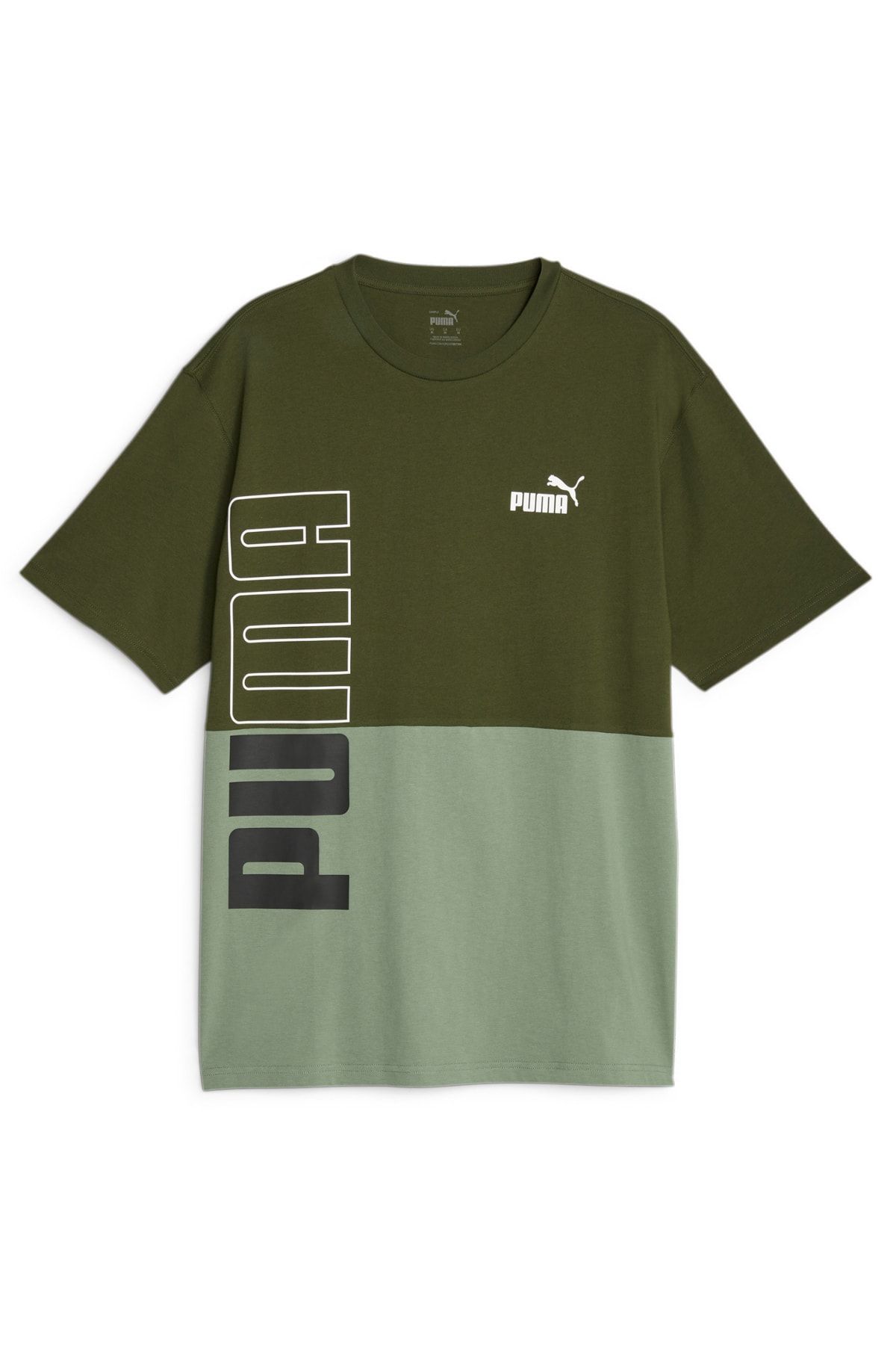 Puma T Shirt Green Regular fit Trendyol