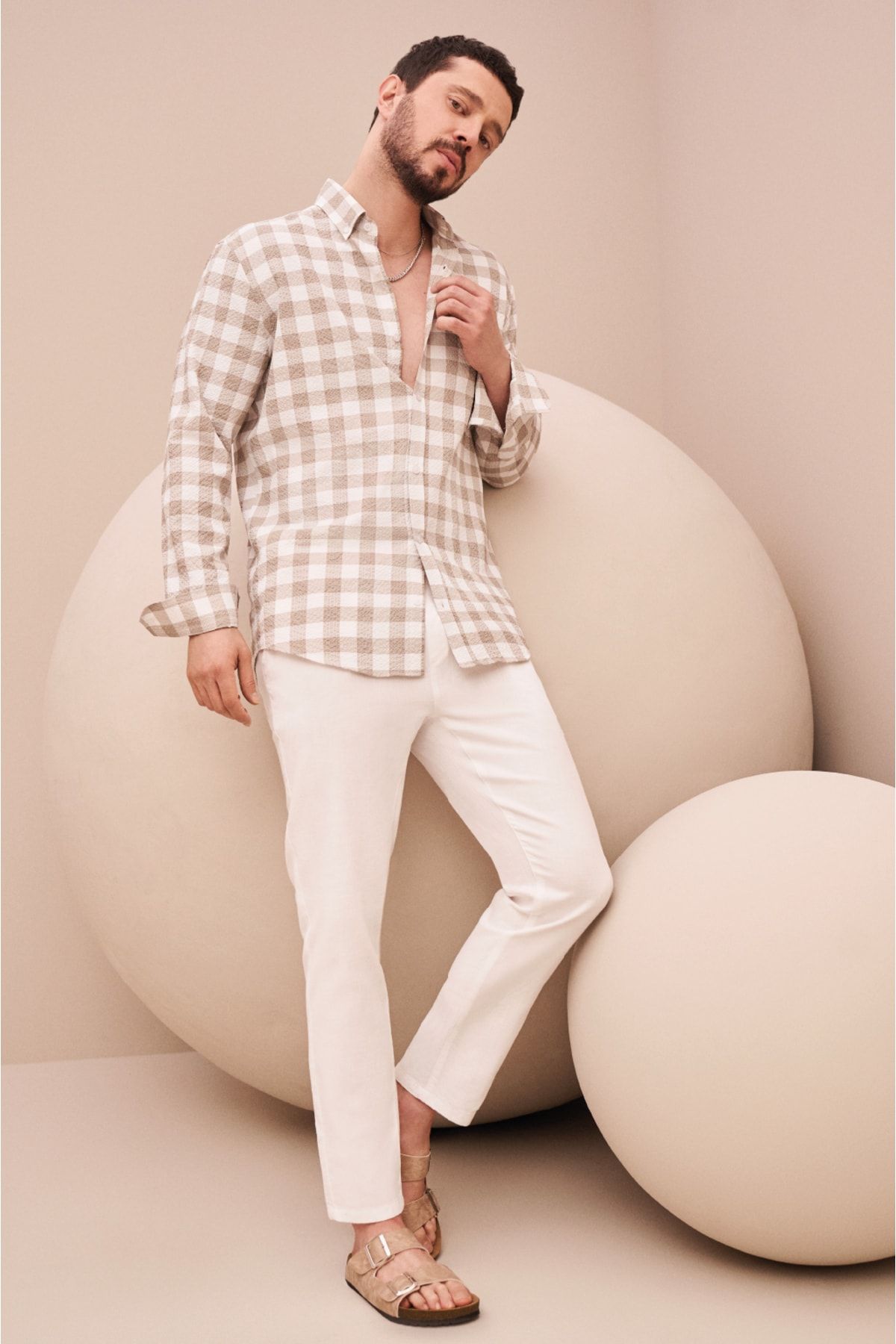 شلوار جاگر جیب دار کمرکش کاپوت دار مدل راسته مردانه آوا Avva (برند ترکیه)