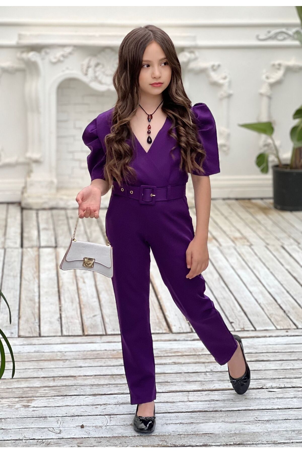 Kids Stylish Girl s Jumpsuit Set