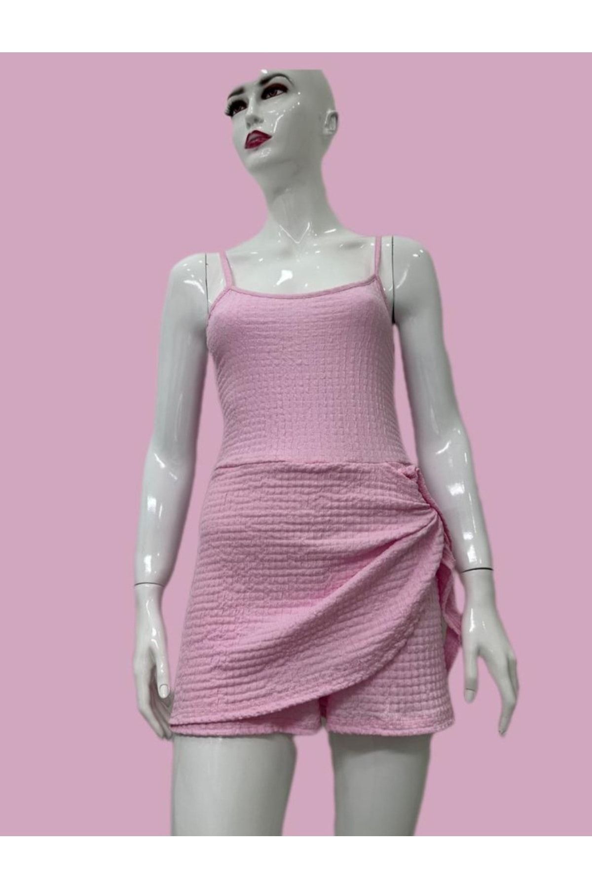 Hot pink short hotsell jumpsuit