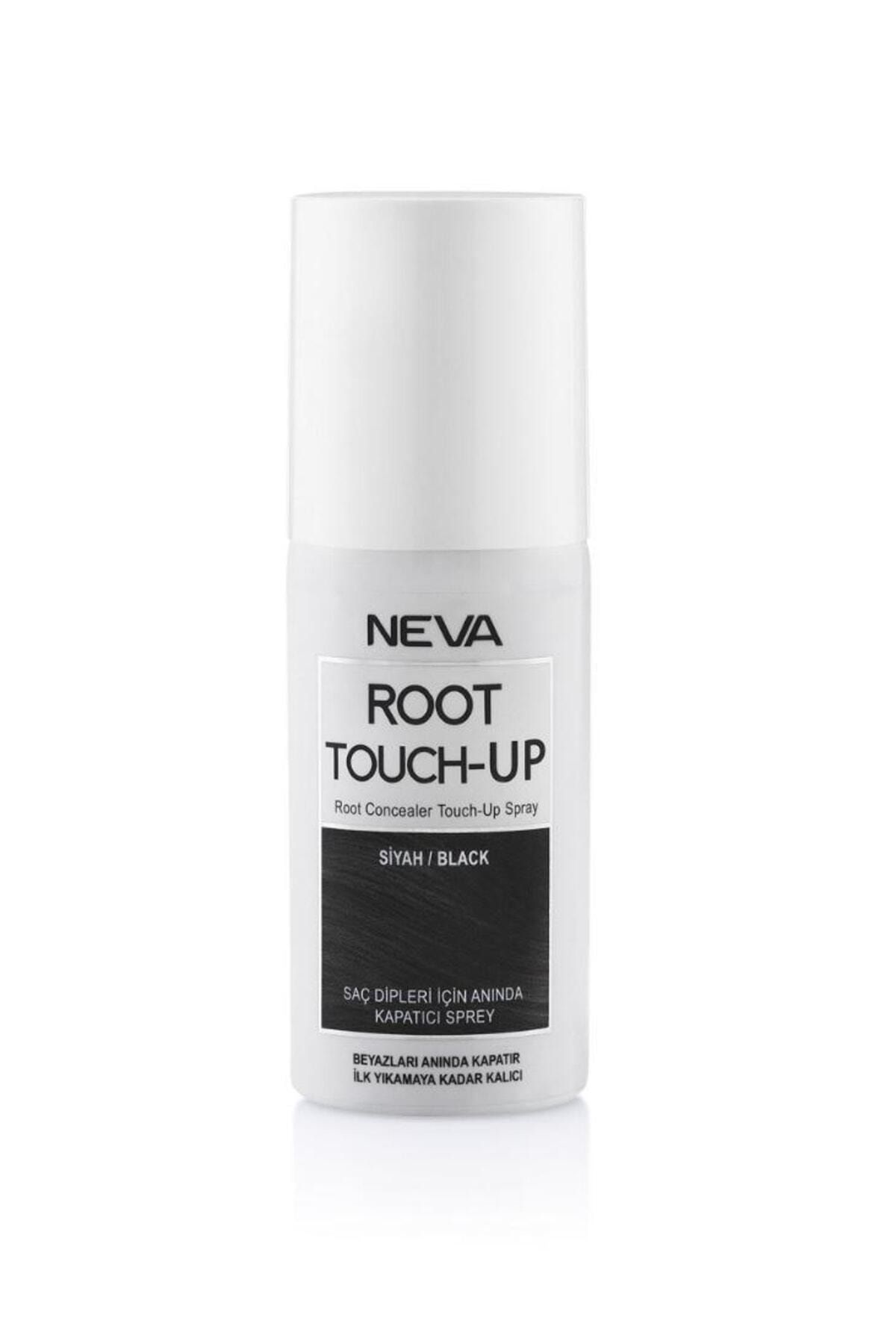 رنگ مو مشکی مردانه و زنانه Root Touch Up Neva Spray 75 میل سیاه 2 قطعه Root Touch-Up