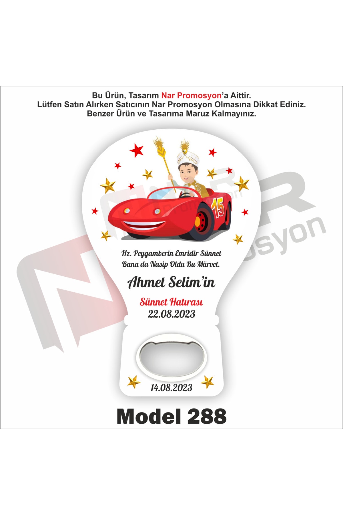 25 Balloon Magnet Opener - Circumcision, Engagement, Promise, Wedding Gift - Packaging Included