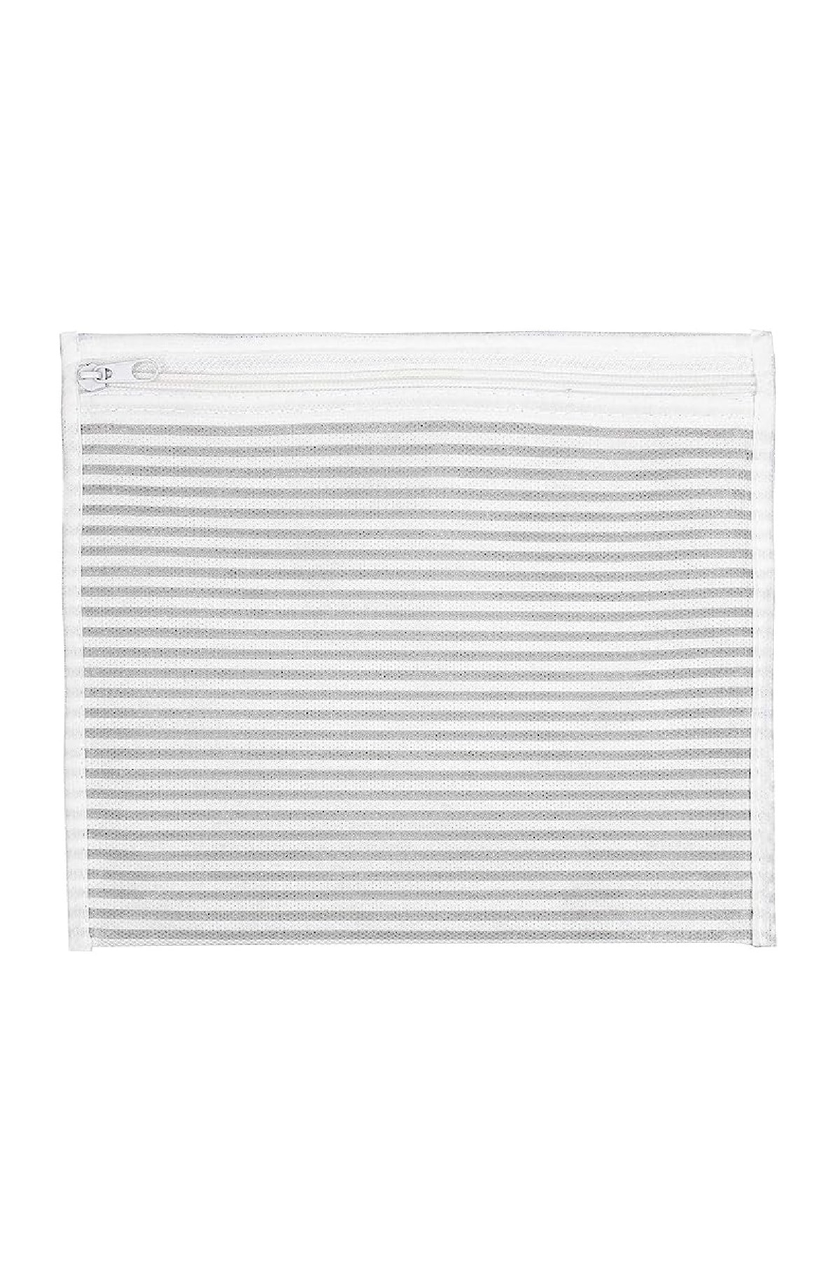 Winbox 6 Parçalı Doğum Hastane Çıkış Çantası Düzenleyici Gri Çizgili fotoğrafı 4 (önizleme)