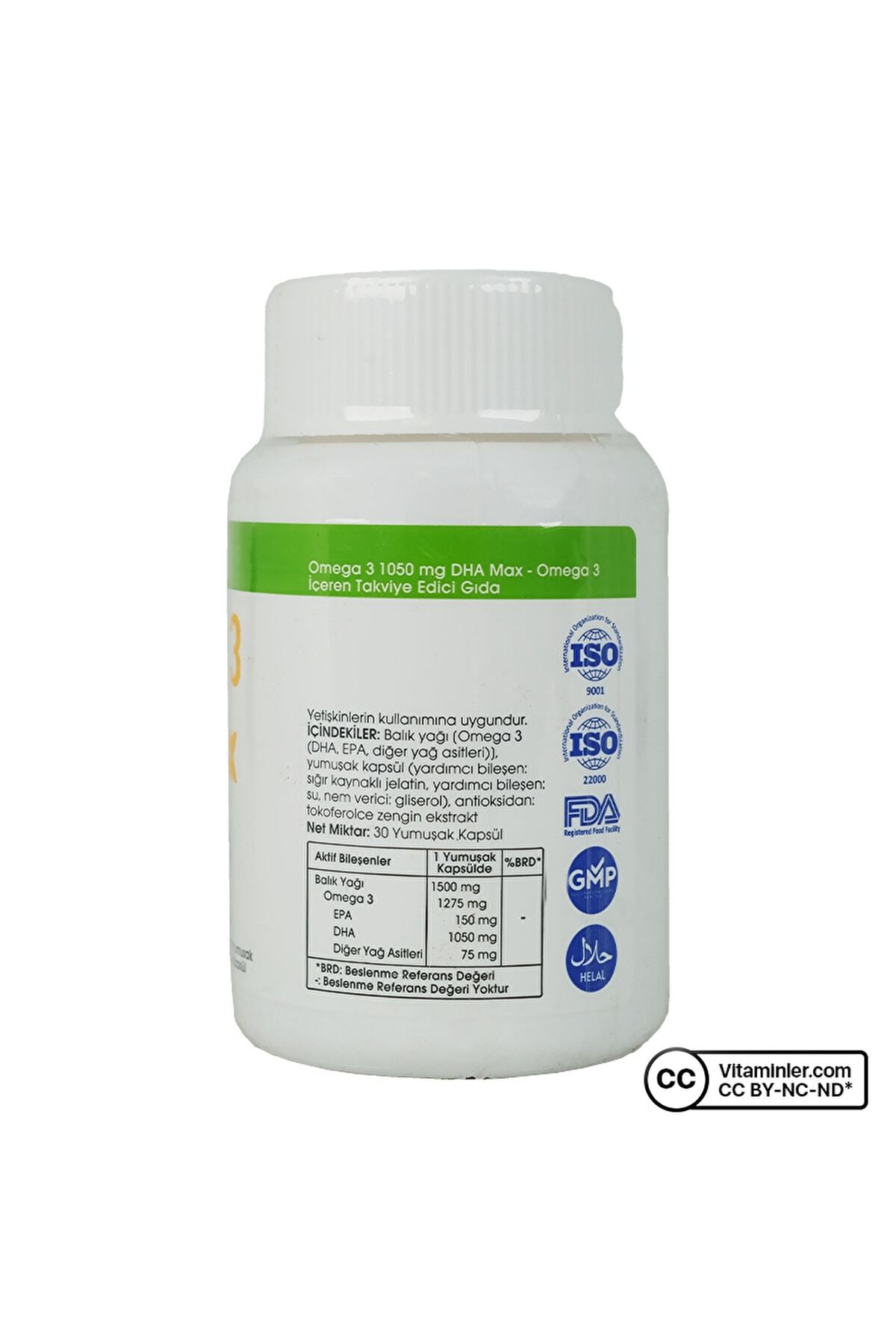 Omega 3 DHA Max 1275 Mg 30 Capsules Omega 3 DHA Max 1275 Mg 30 Capsules