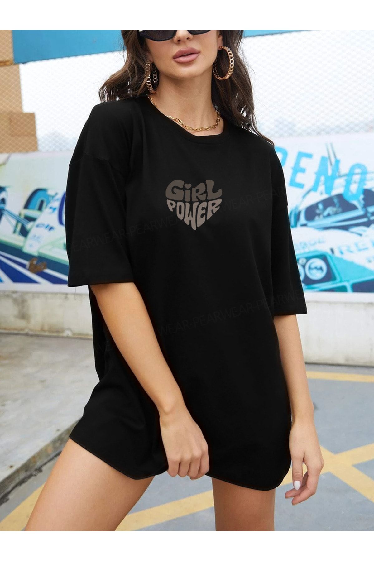 Girl power sales t shirt dress