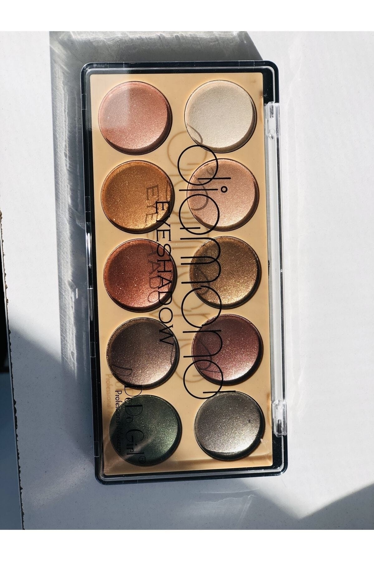 Profesyonel Eyeshadow 10 Colors Far Paleti No.03 — D3069 — تصویر 4 از 4