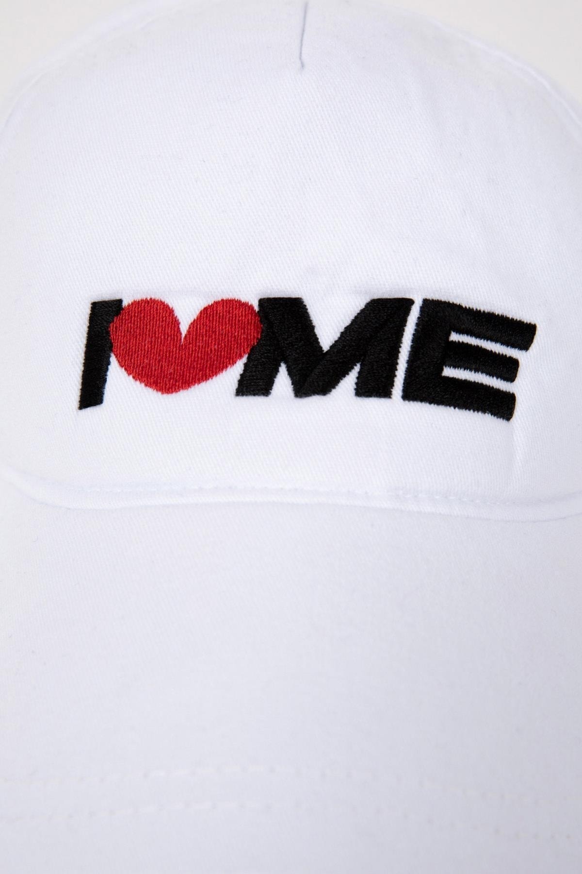 Defacto کلاه کلاهی چاپ شده I Love Me