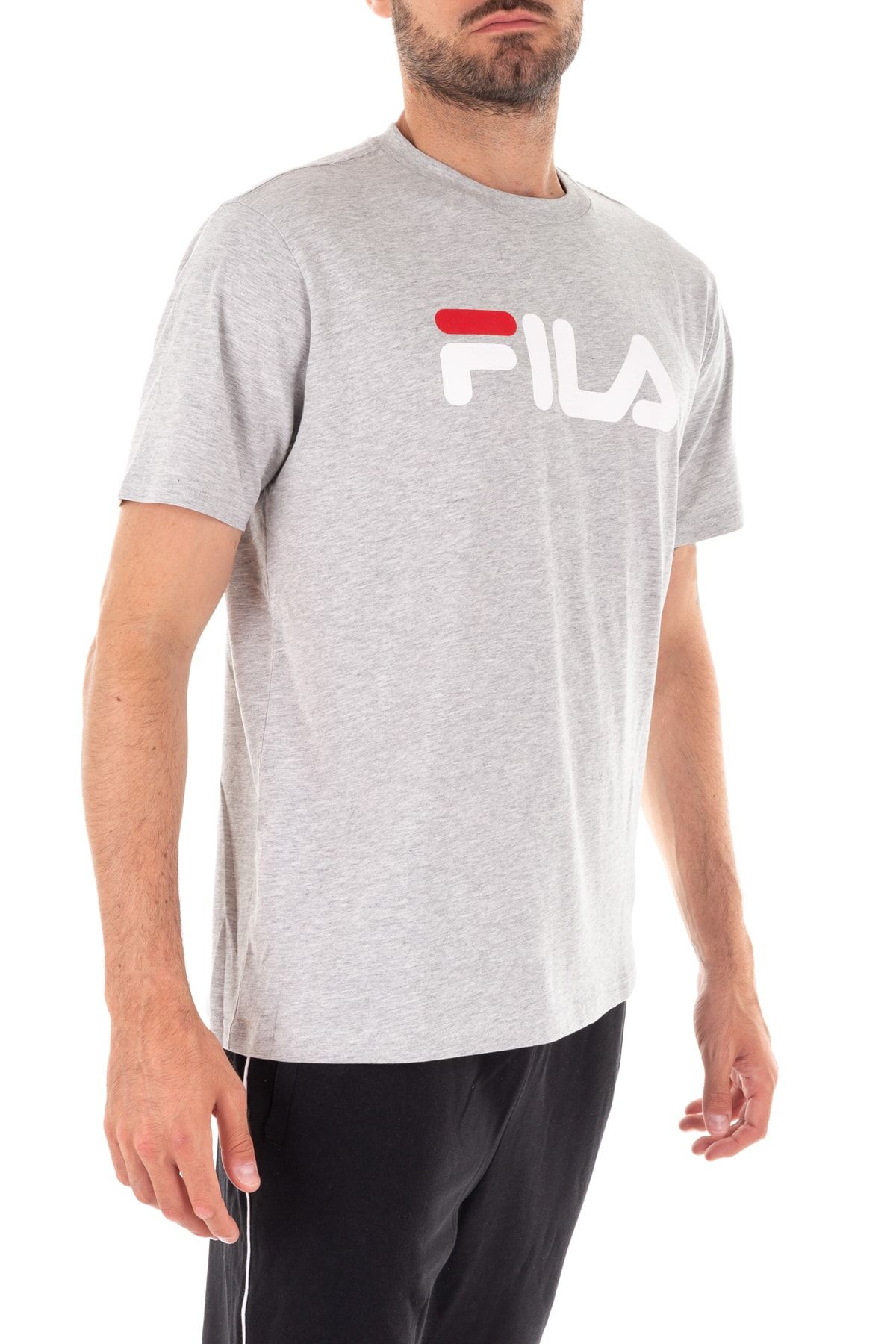 Gray fila shirt hotsell
