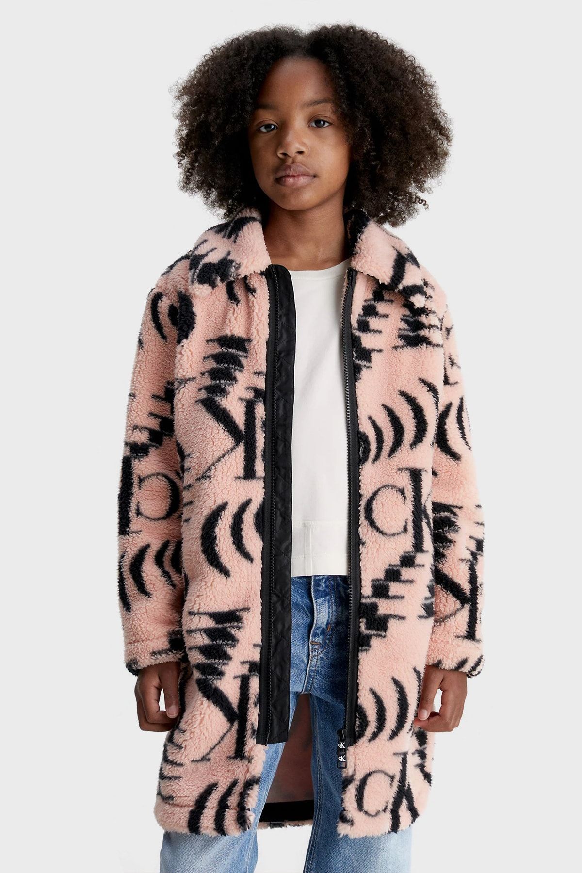Calvin klein new arrivals coat pink