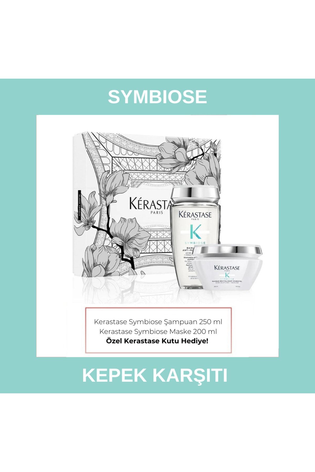 ست مخصوص مراقبت از موی ضد شوره سیمبیوز جعبه ای Kerastase