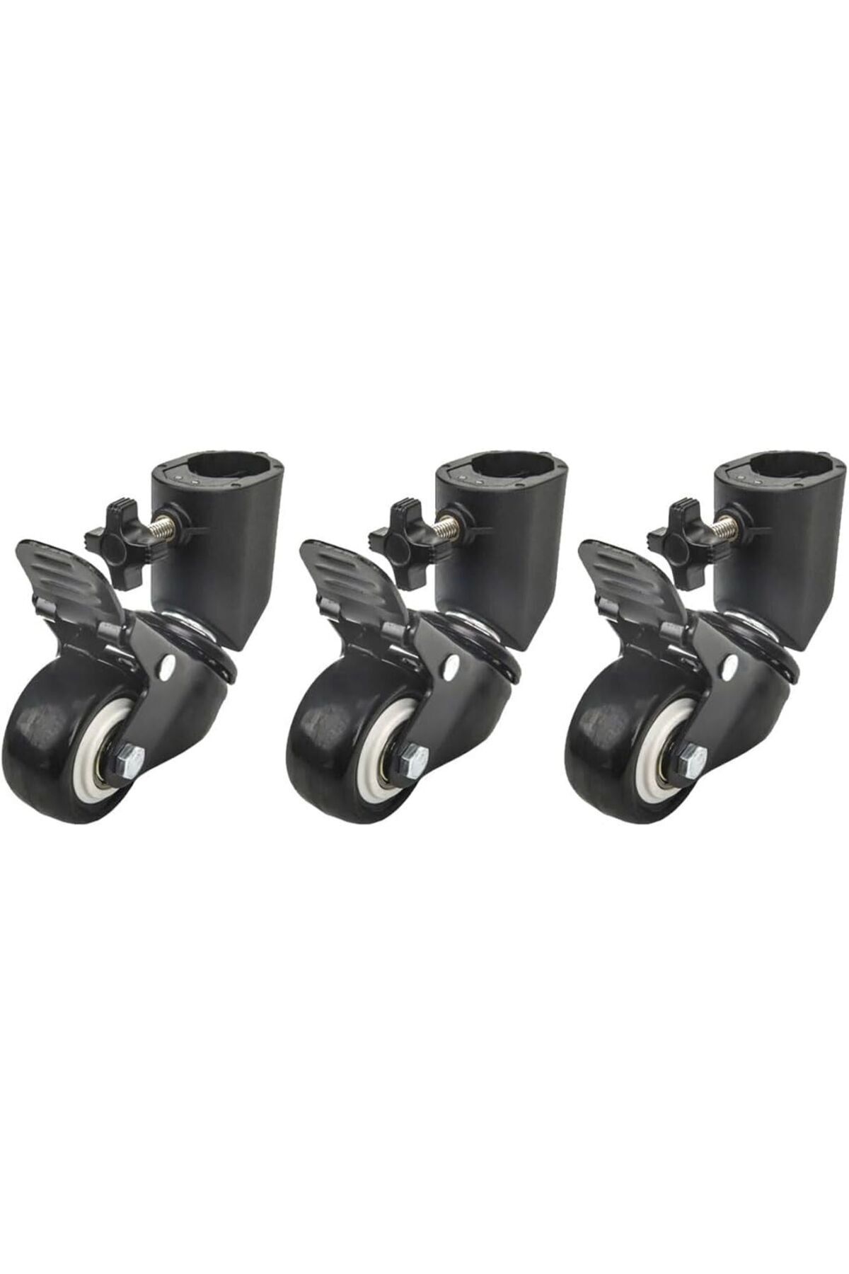 Coverzone-Tripod with Wheels Camera Stand Iron 940GR Camera Paraflash Camera Youtuber Stand+3 Wheels 7