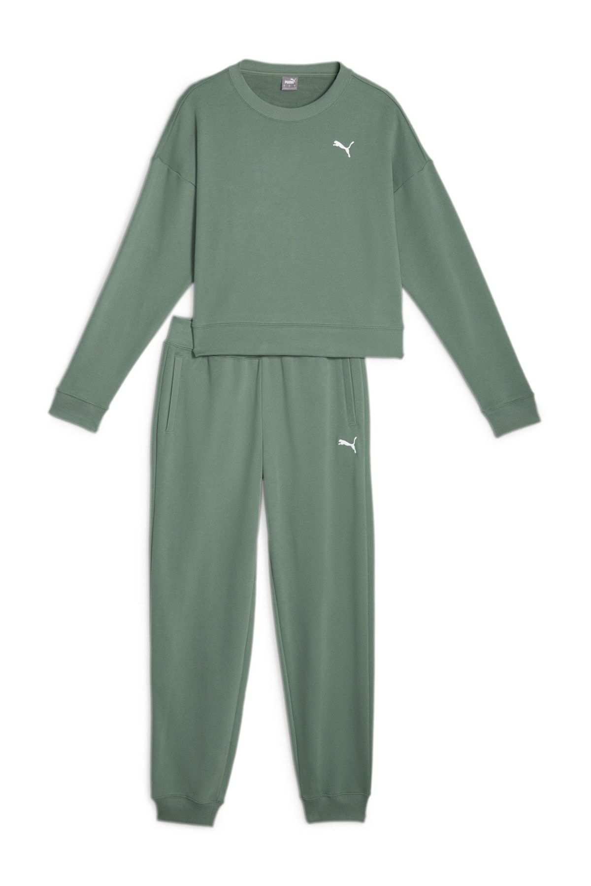 Puma sweatsuit hot sale set womens