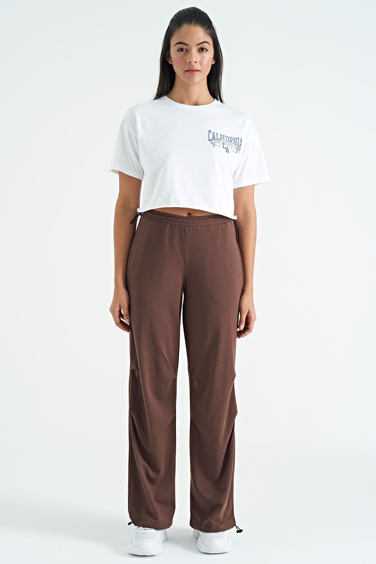 Womens loose tracksuit bottoms top
