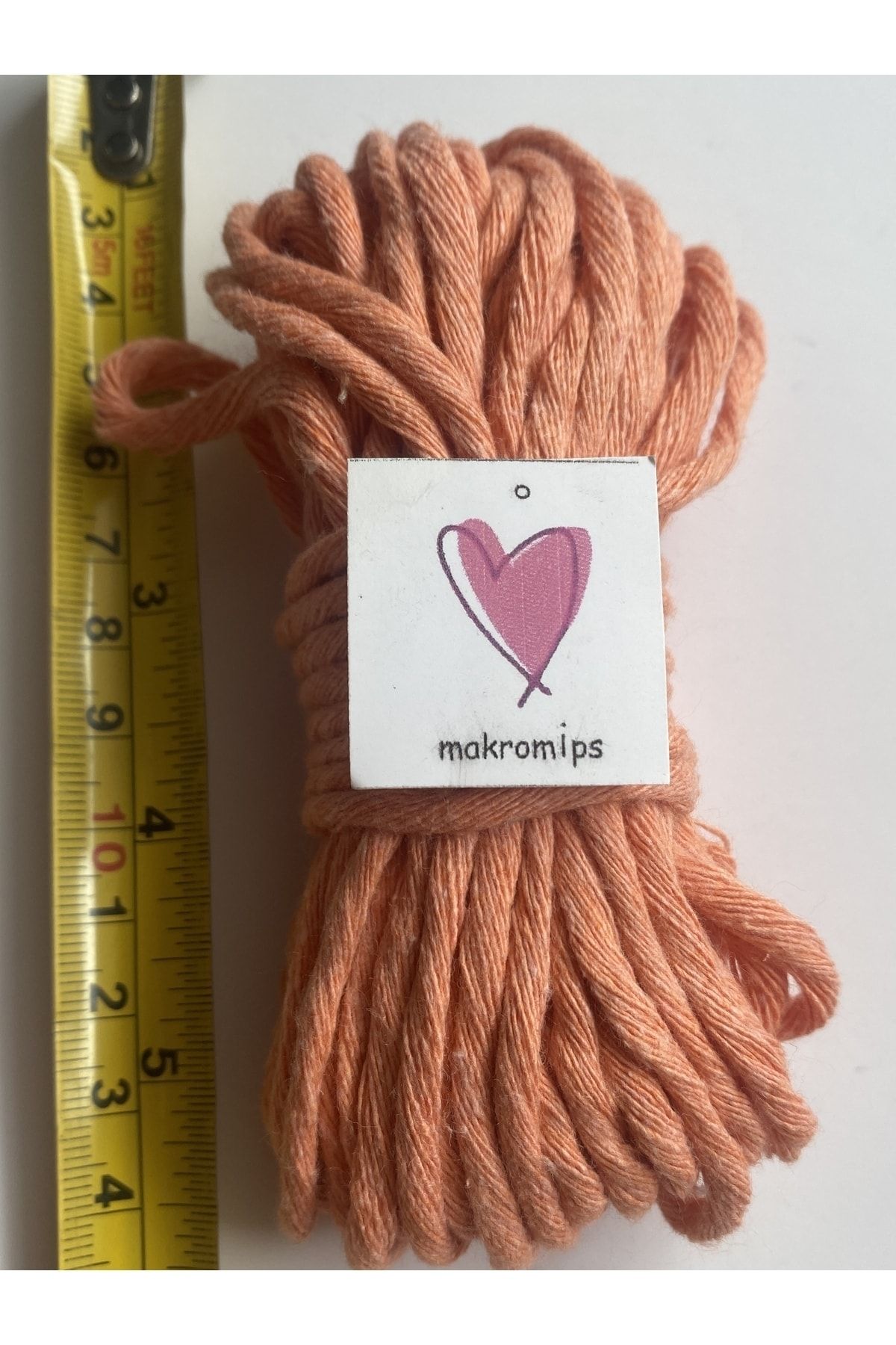 Makromİps-MACROME STRING (10 meters) KEY RING RAINBOW MULTI-PURPOSE HOBBY STRING 1