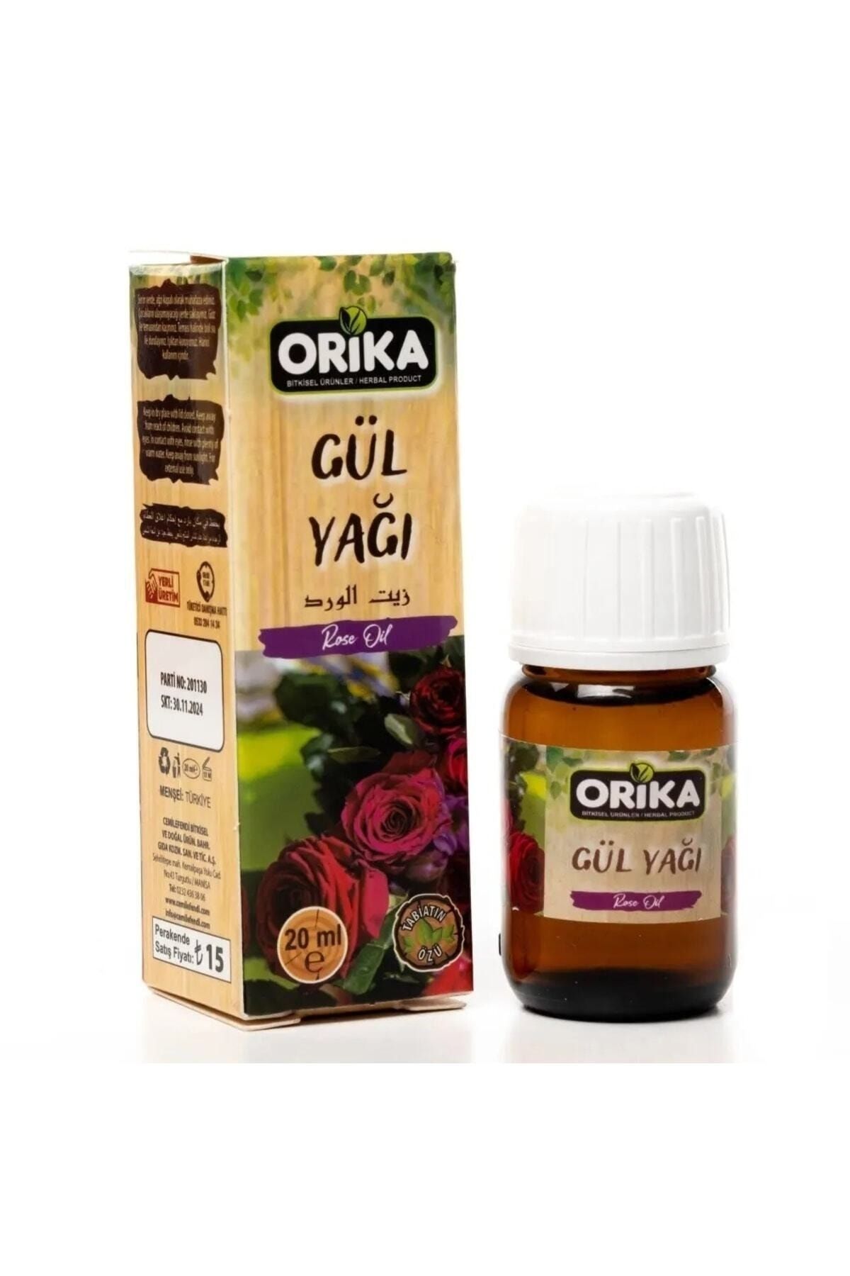Orika Gül Yağı 20 Ml