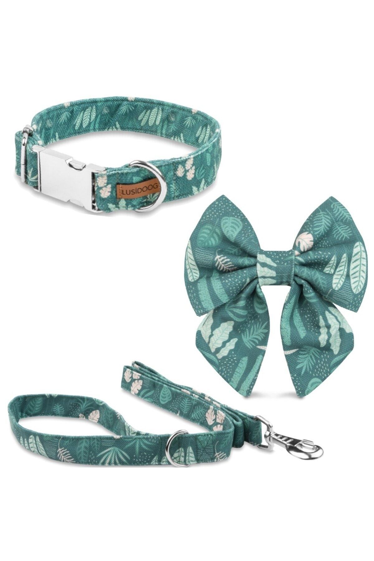 Green dog bow tie new arrivals