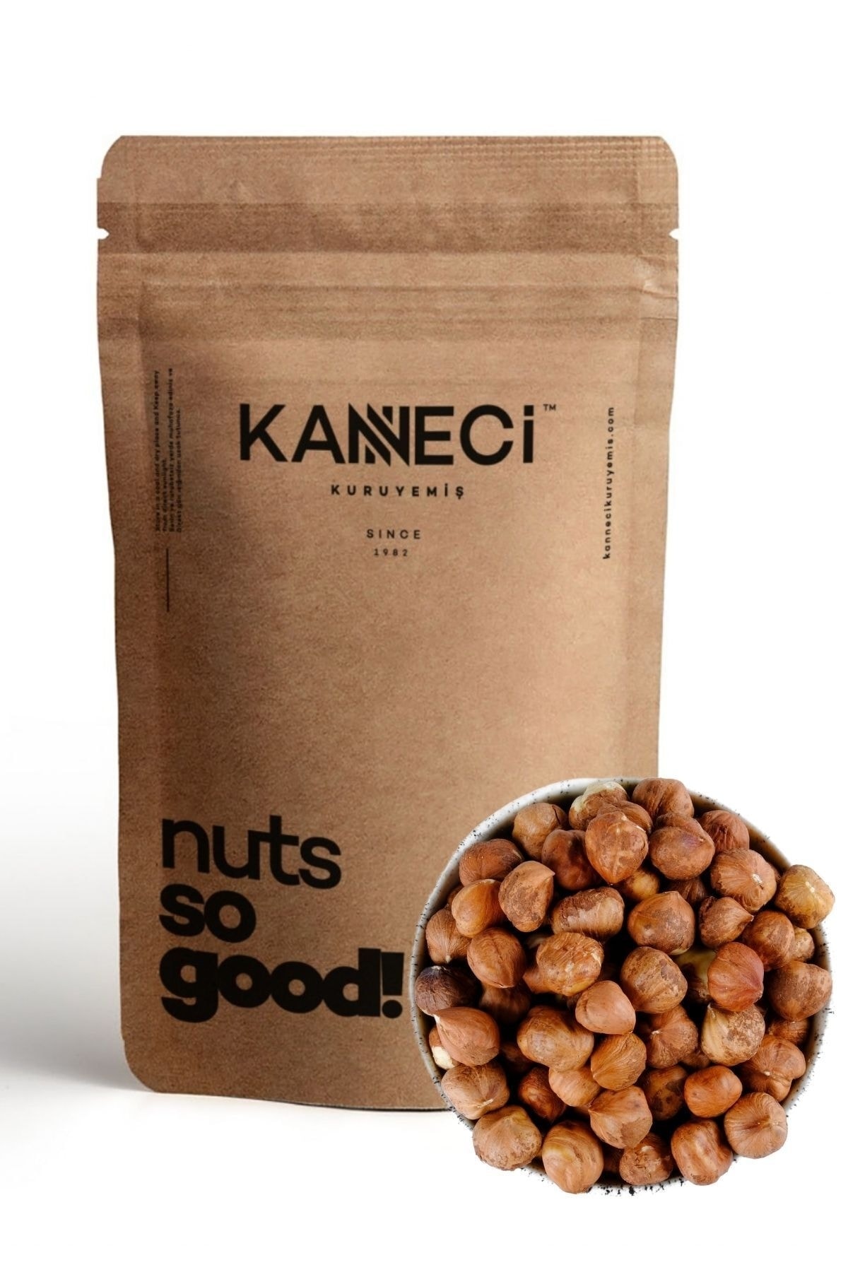 KANNECİ Kuruyemiş Çiğ Fındık 250 G