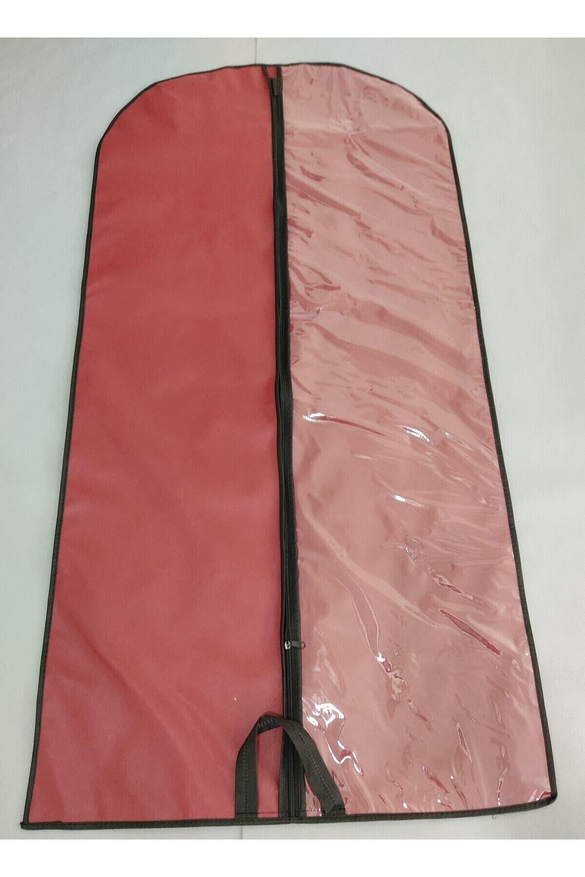 Kaban - Tunik Koruyucu Kılıf Gamboç, Tunik Taşıma kılıfı, 64*130 cm BORDO