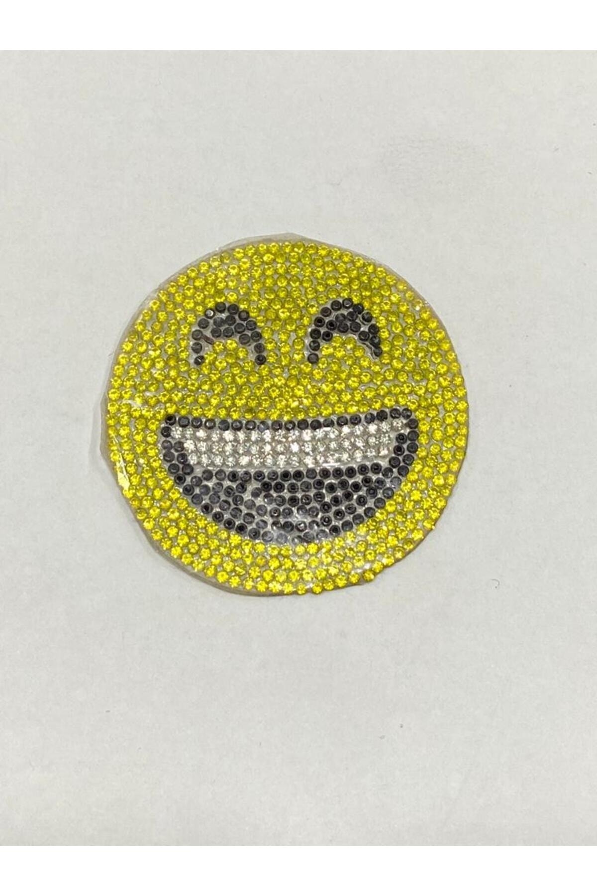 crest / iron-on emoji crest / stoned emoji crest