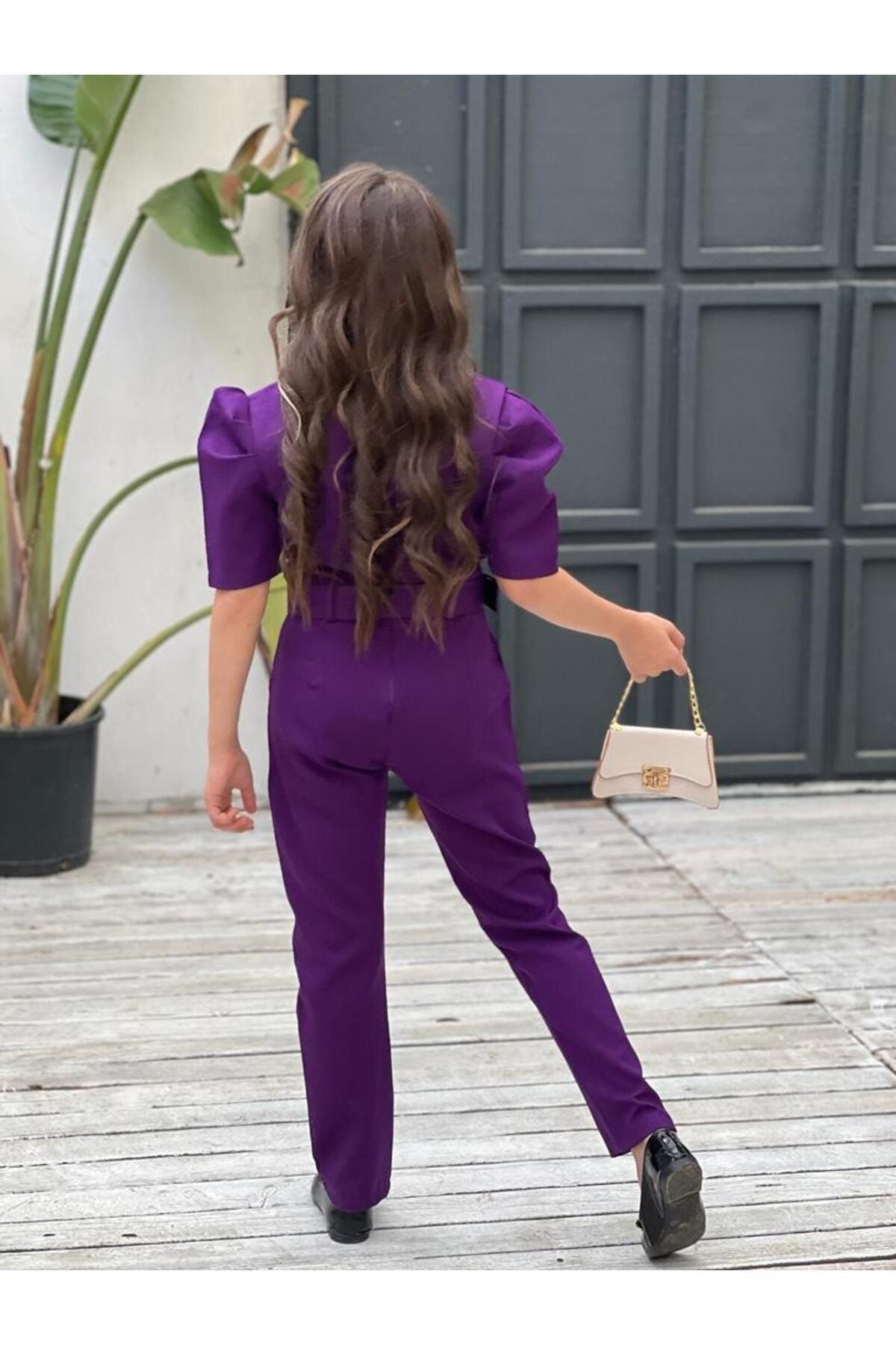 Kids Stylish Girl s Jumpsuit Set Trendyol