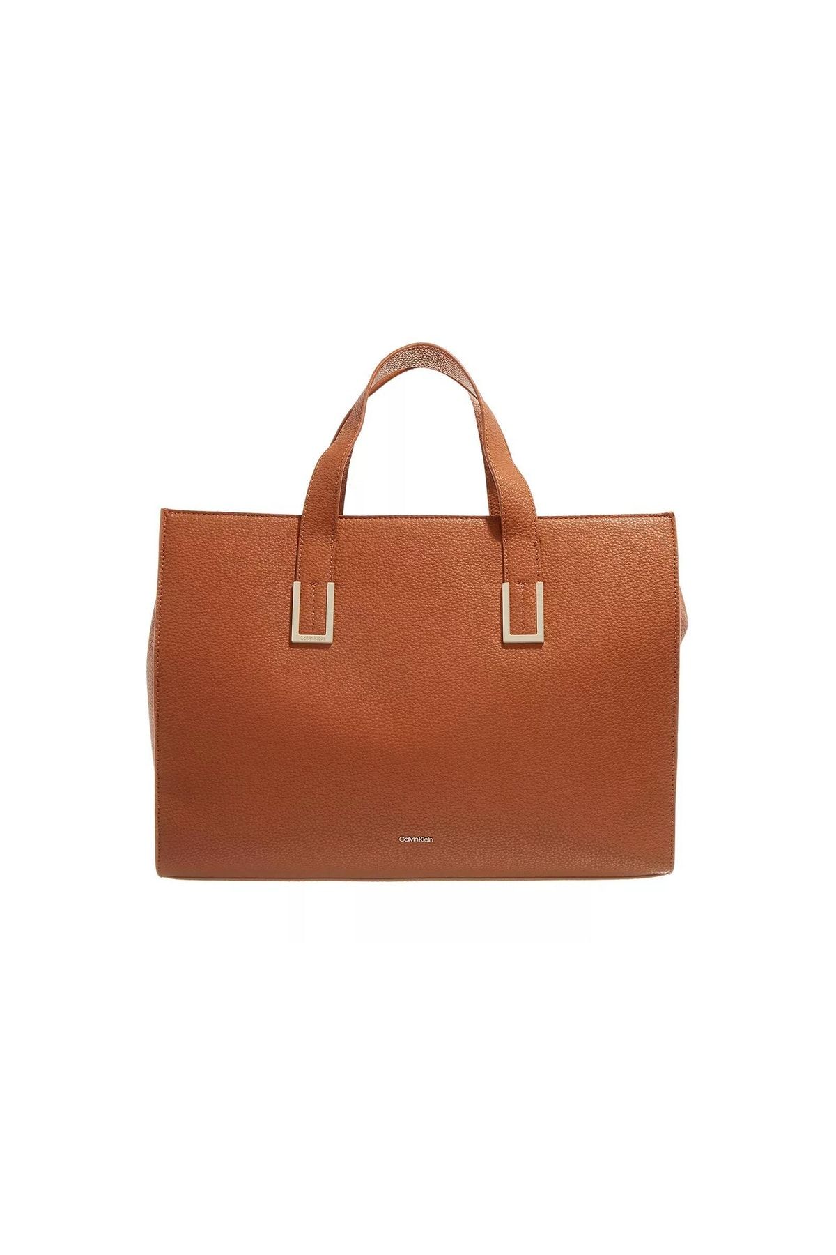 Calvin Klein Handtasche Braun Strukturiert Trendyol