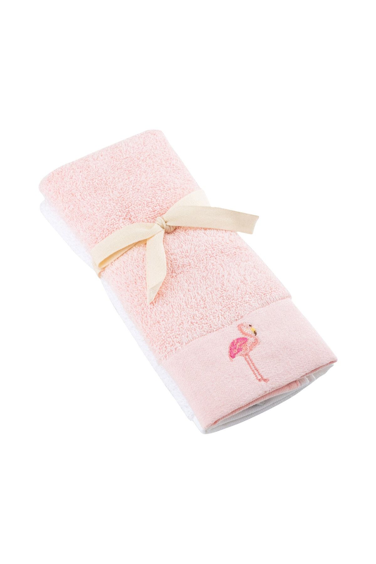 LC Waikiki-Bestickte Baumwollhandtücher im 2er-Pack, 30 x 50 cm 4