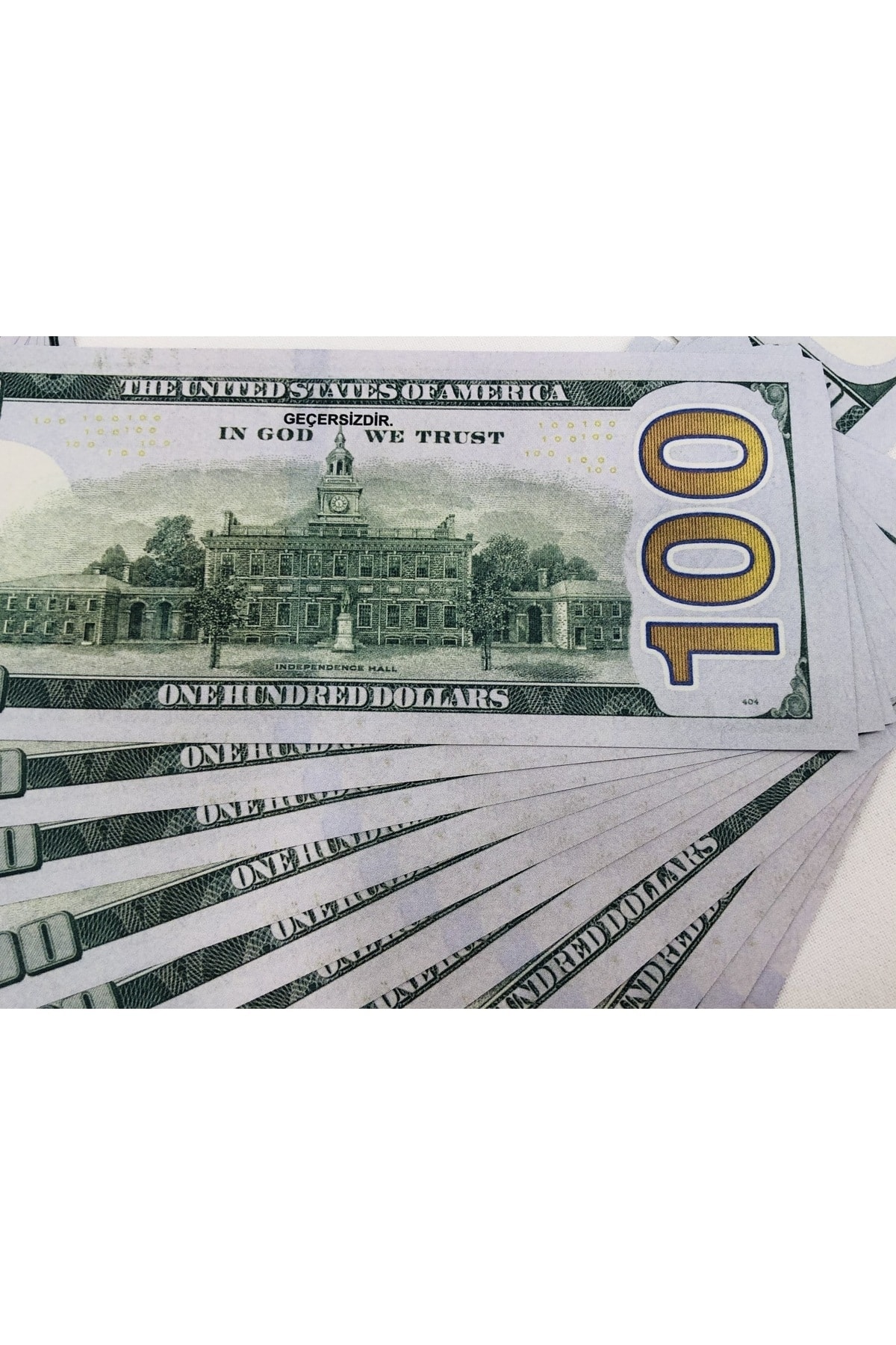 Axe Tools Gerçekci 1. Kalite Gramajlı 10000 Dolar 1 Deste Sünnet Parası