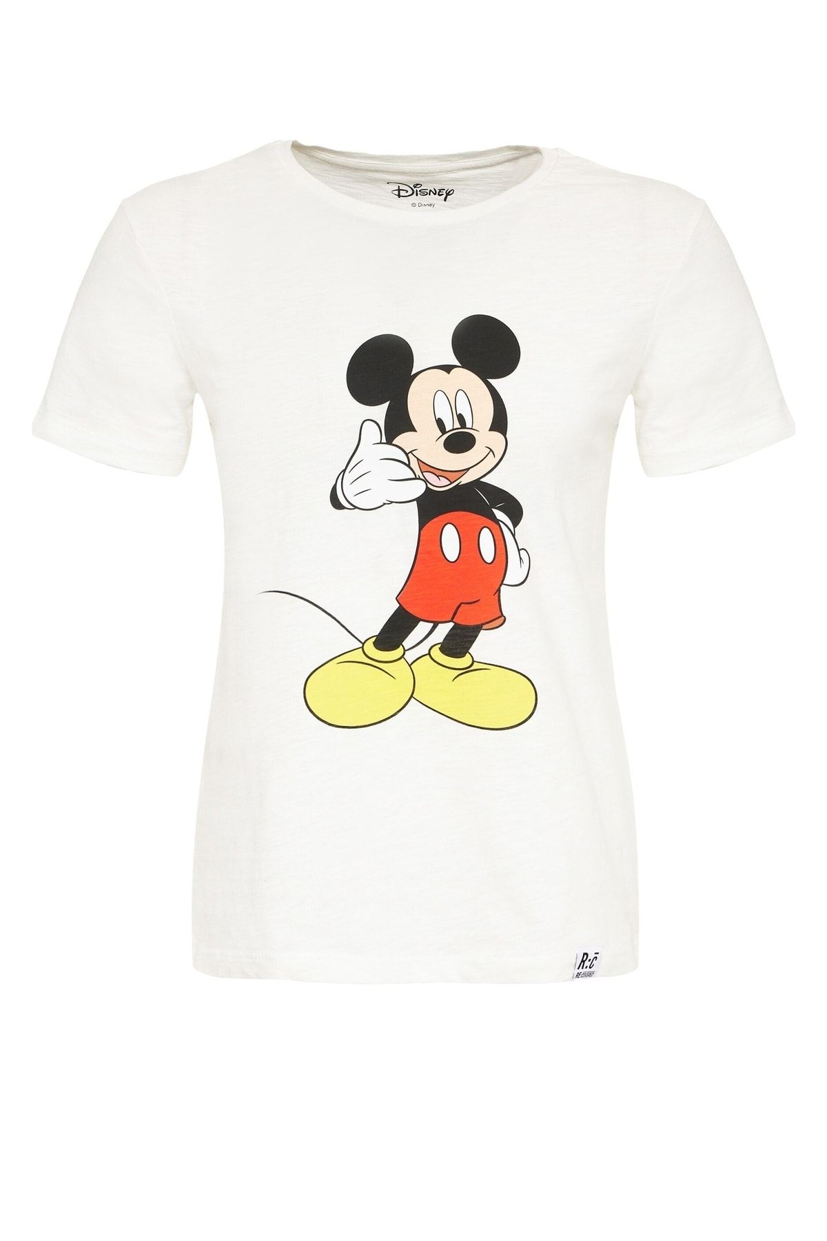 Re:Covered T-Shirt Mickey Mouse Telefon - Trendyol