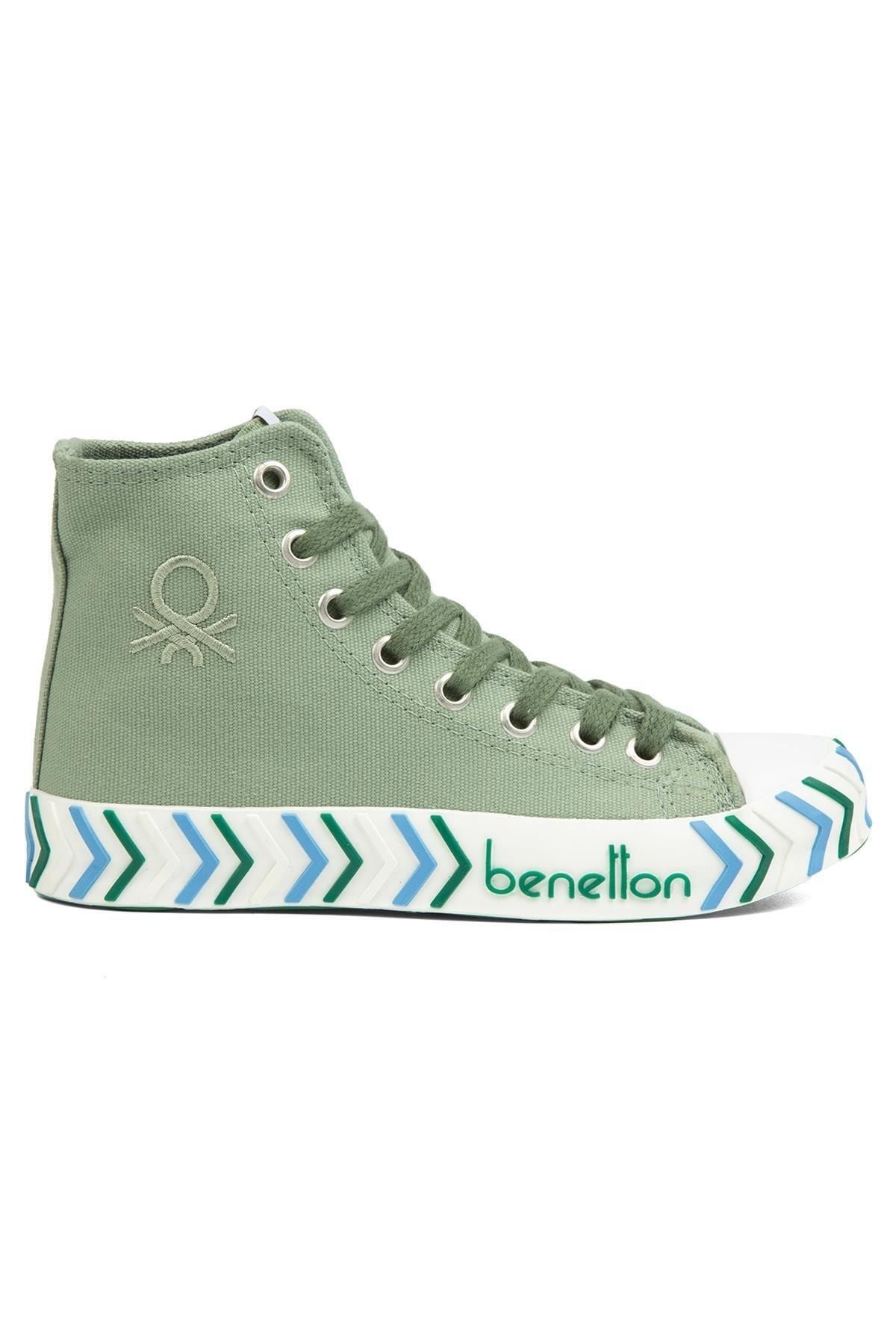 Benetton-Bn-90625-Light Green - Women's Sneakers 2